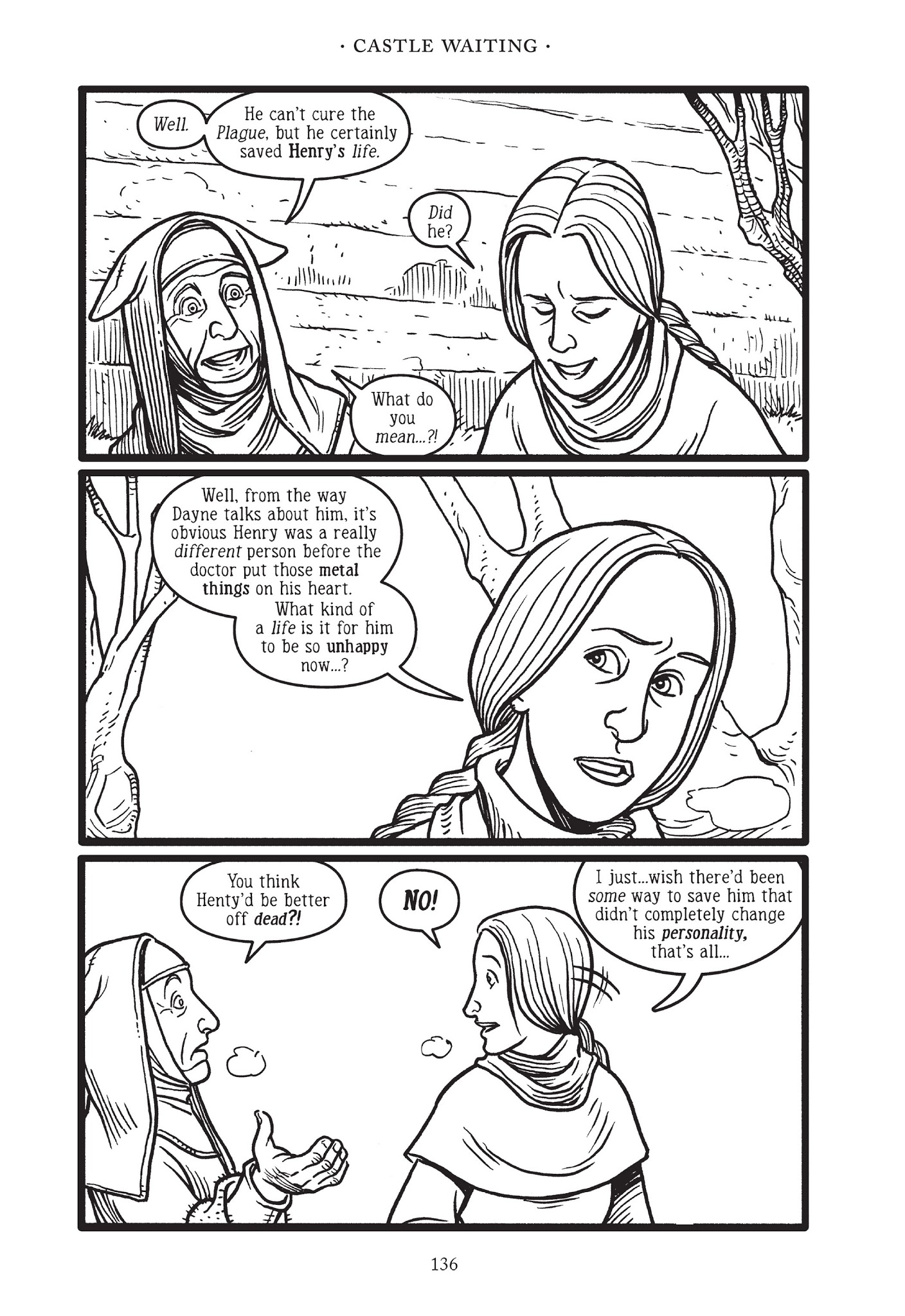 Read online Castle Waiting comic -  Issue # TPB 2 - 134