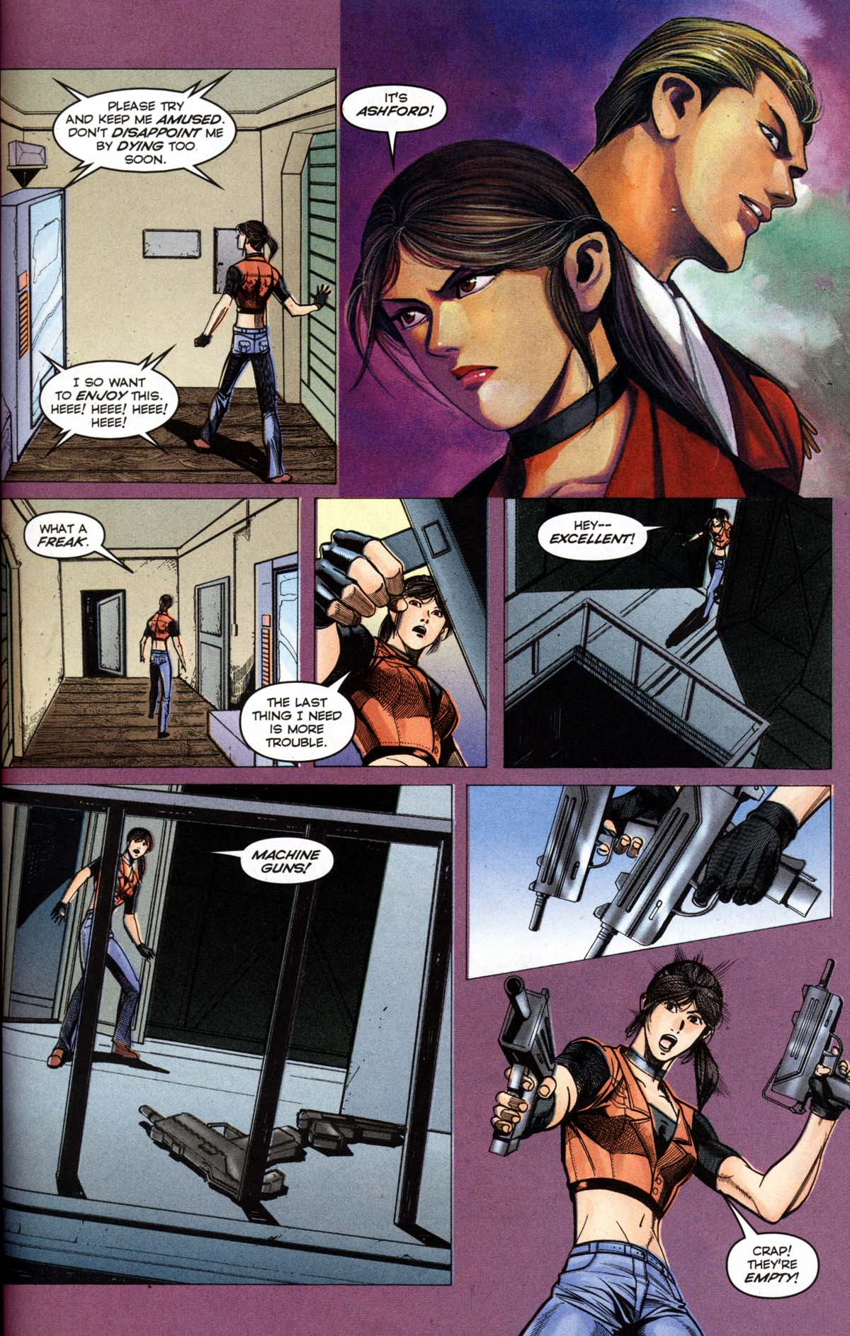 Read online Resident Evil Code: Veronica comic -  Issue #1 - 83