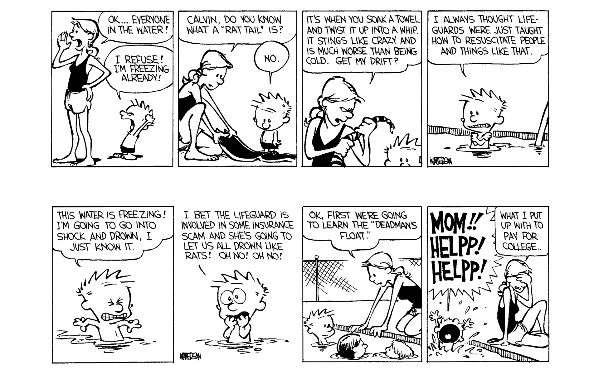 Read online Calvin and Hobbes comic -  Issue #1 - 147