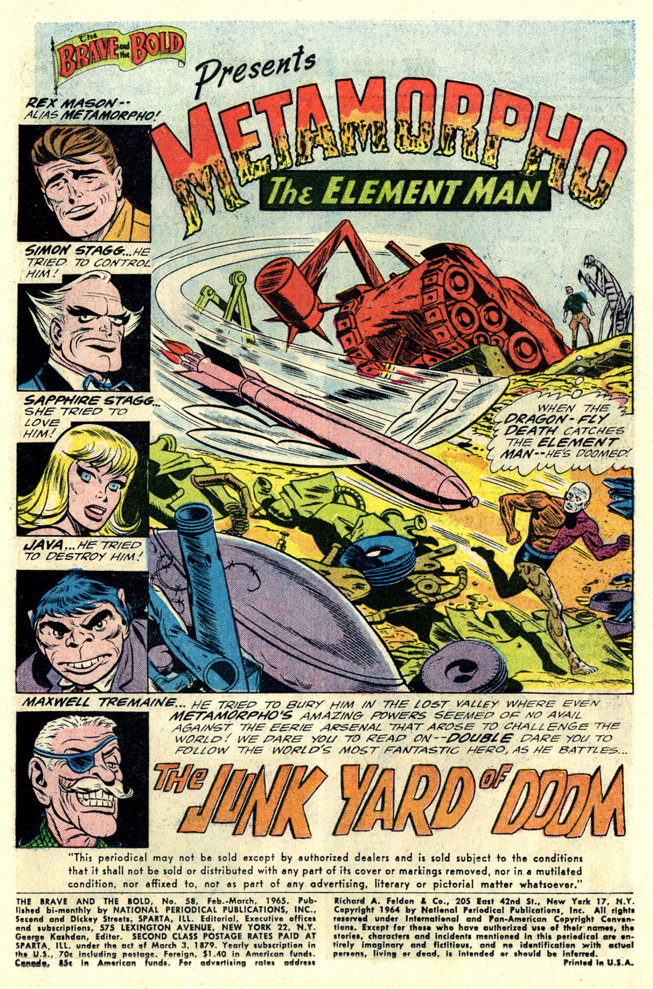 Read online The Brave and the Bold (1955) comic -  Issue #58 - 3