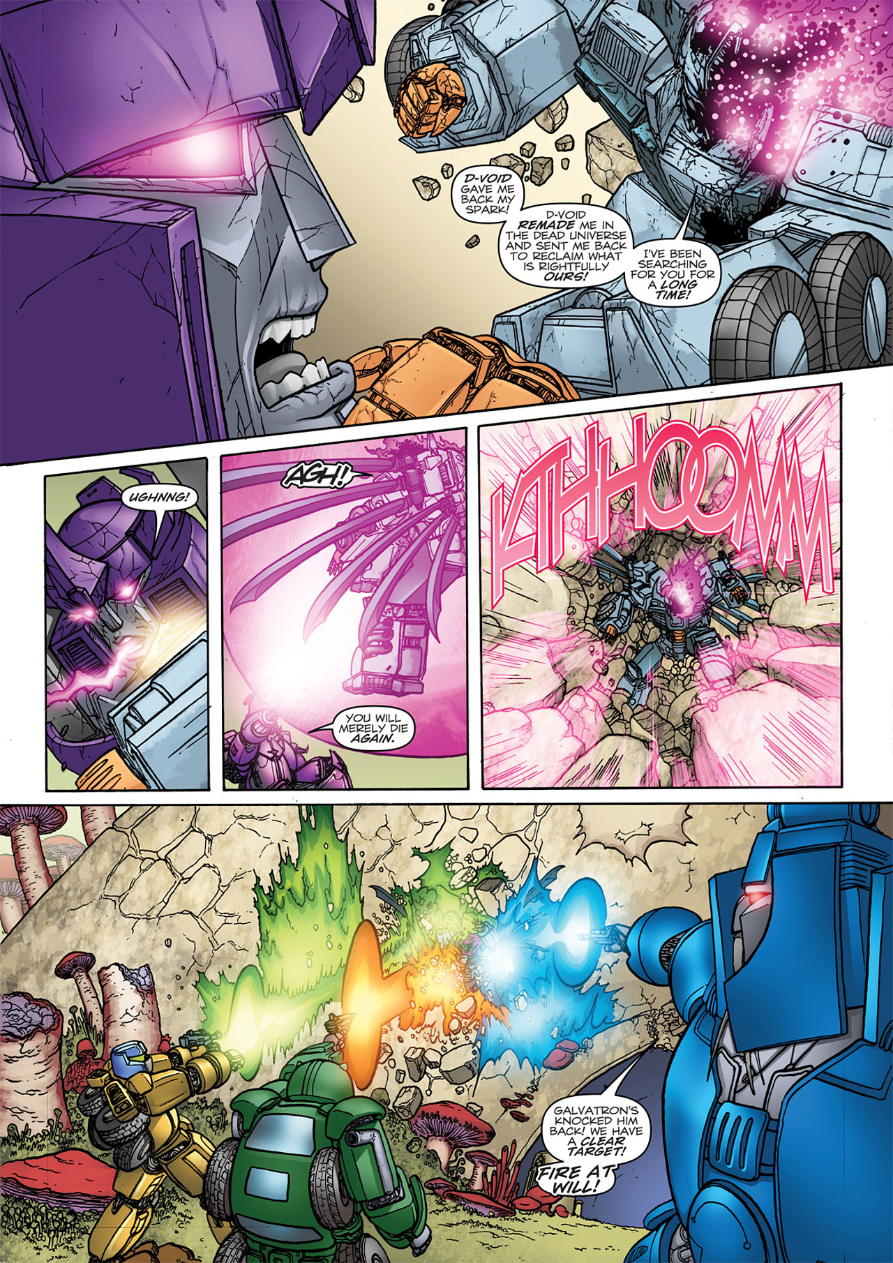 Read online Transformers: Heart of Darkness comic -  Issue #4 - 9