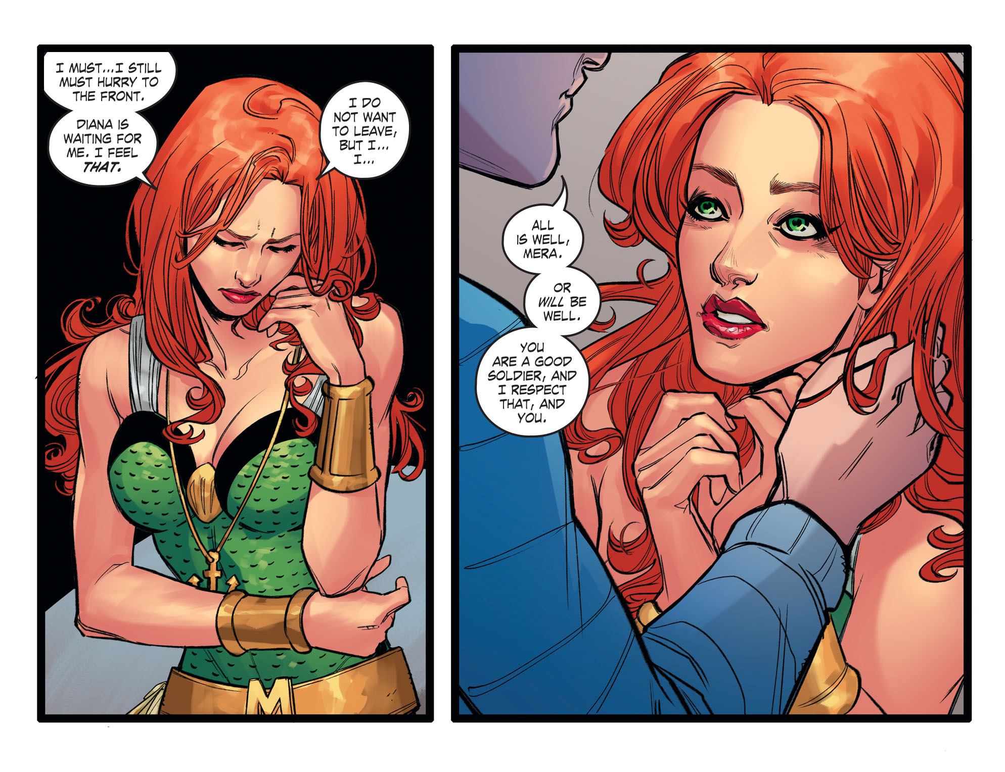 Read online DC Comics: Bombshells comic -  Issue #40 - 19