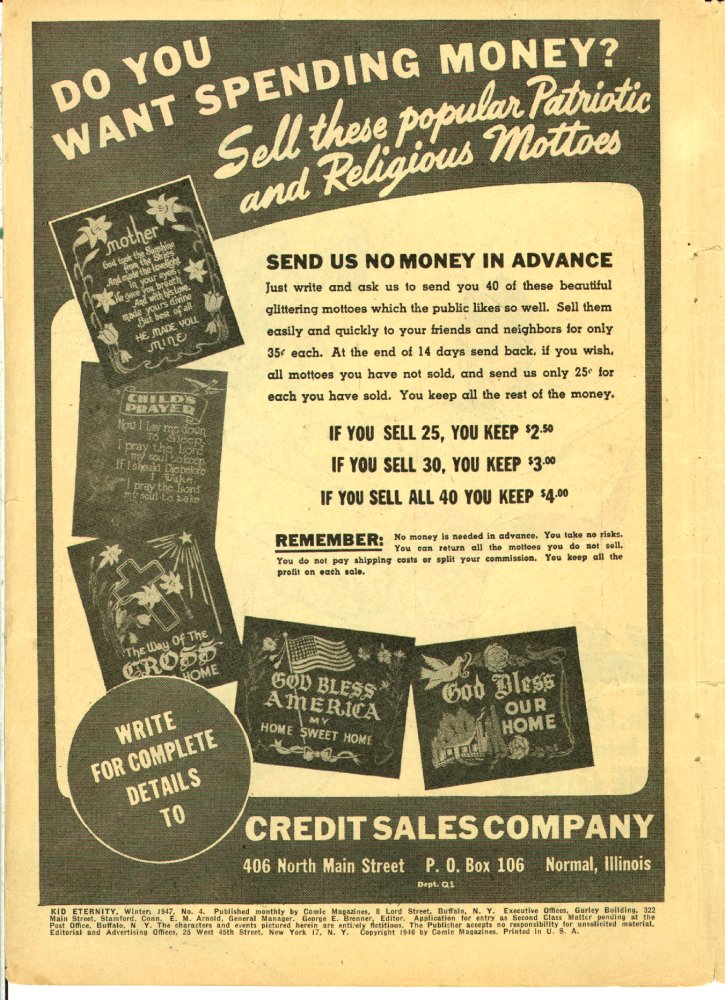 Read online Kid Eternity (1946) comic -  Issue #4 - 2