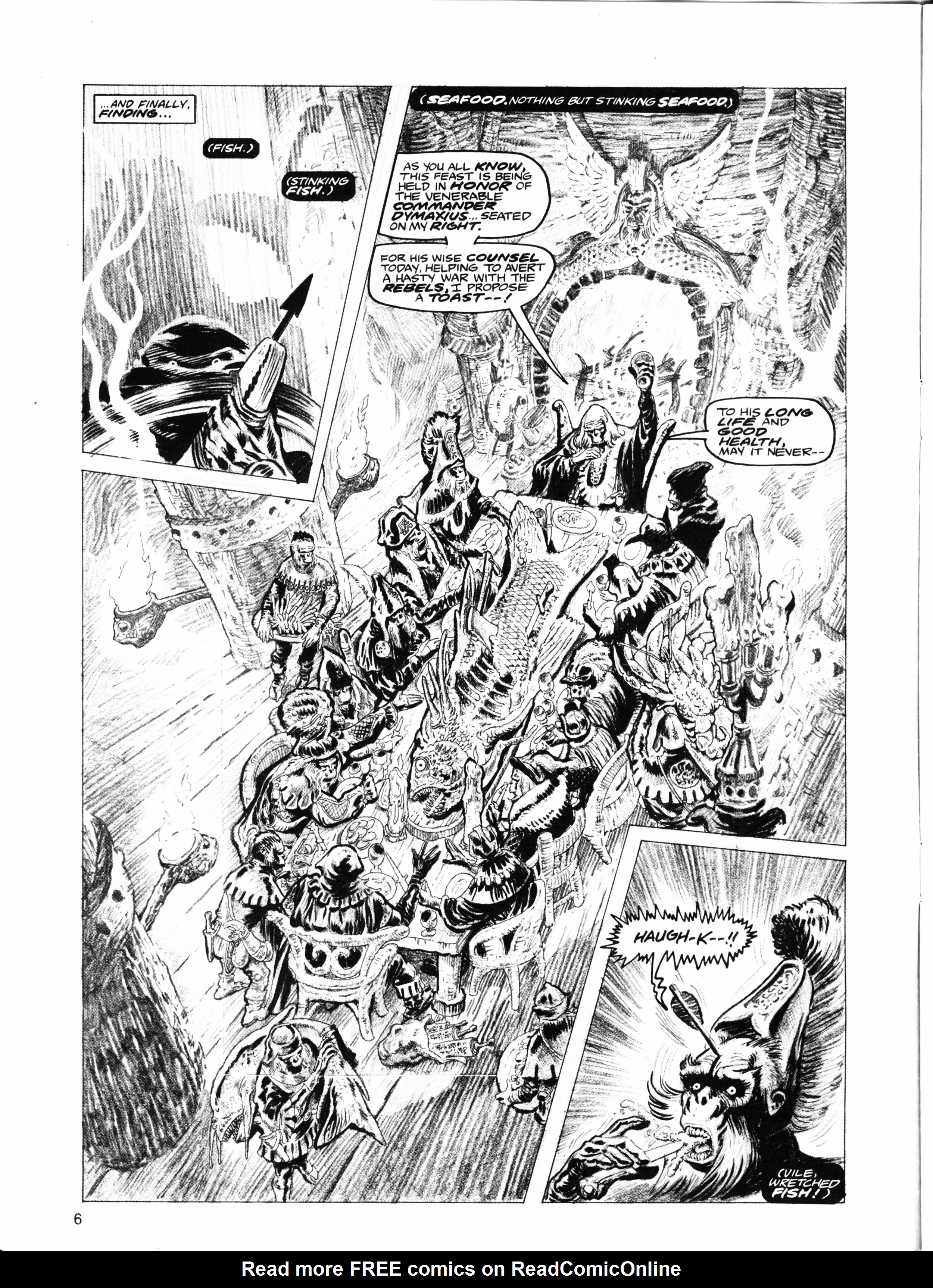 Read online Planet of the Apes (1974) comic -  Issue #48 - 6