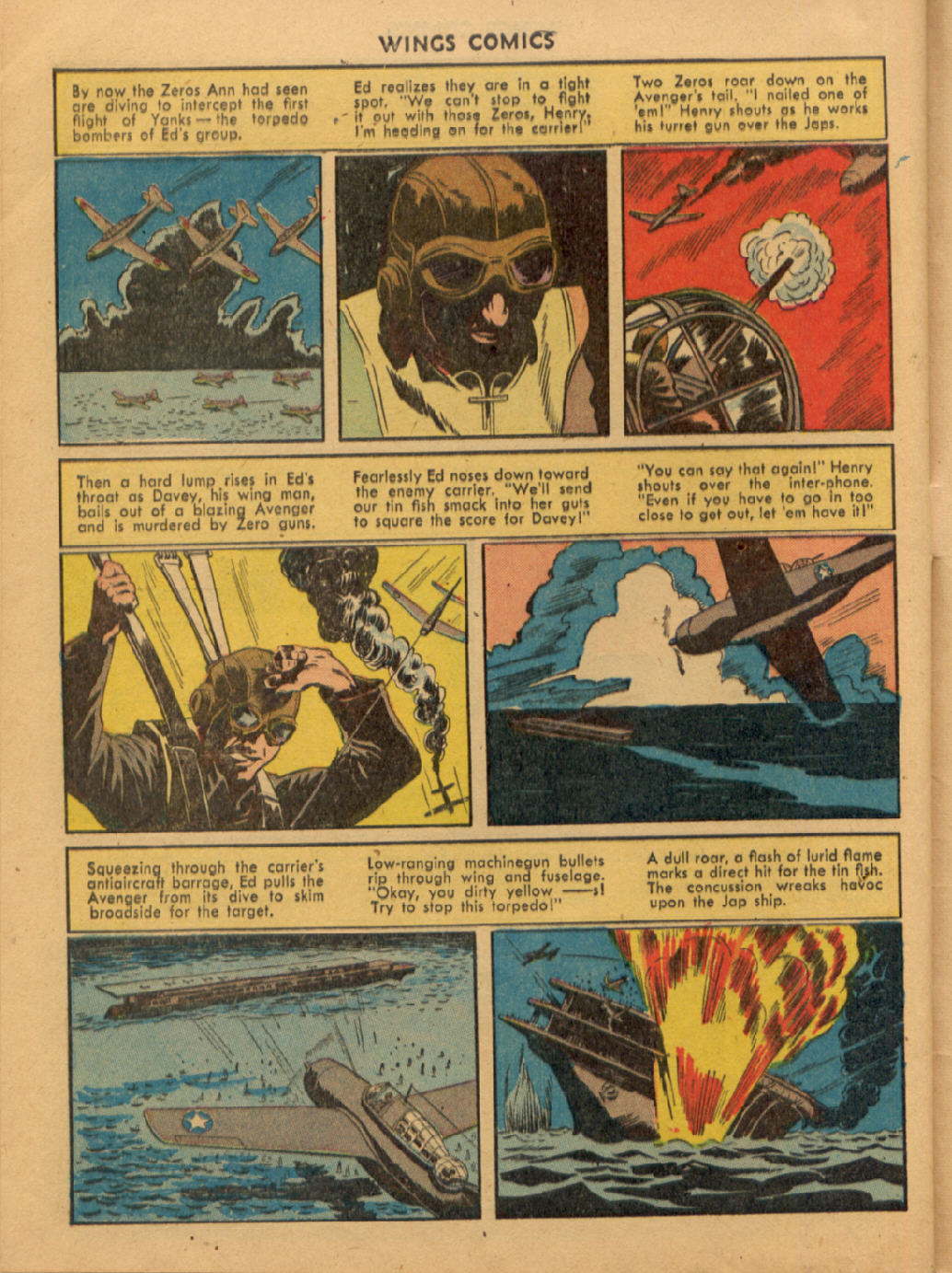 Read online Wings Comics comic -  Issue #38 - 48