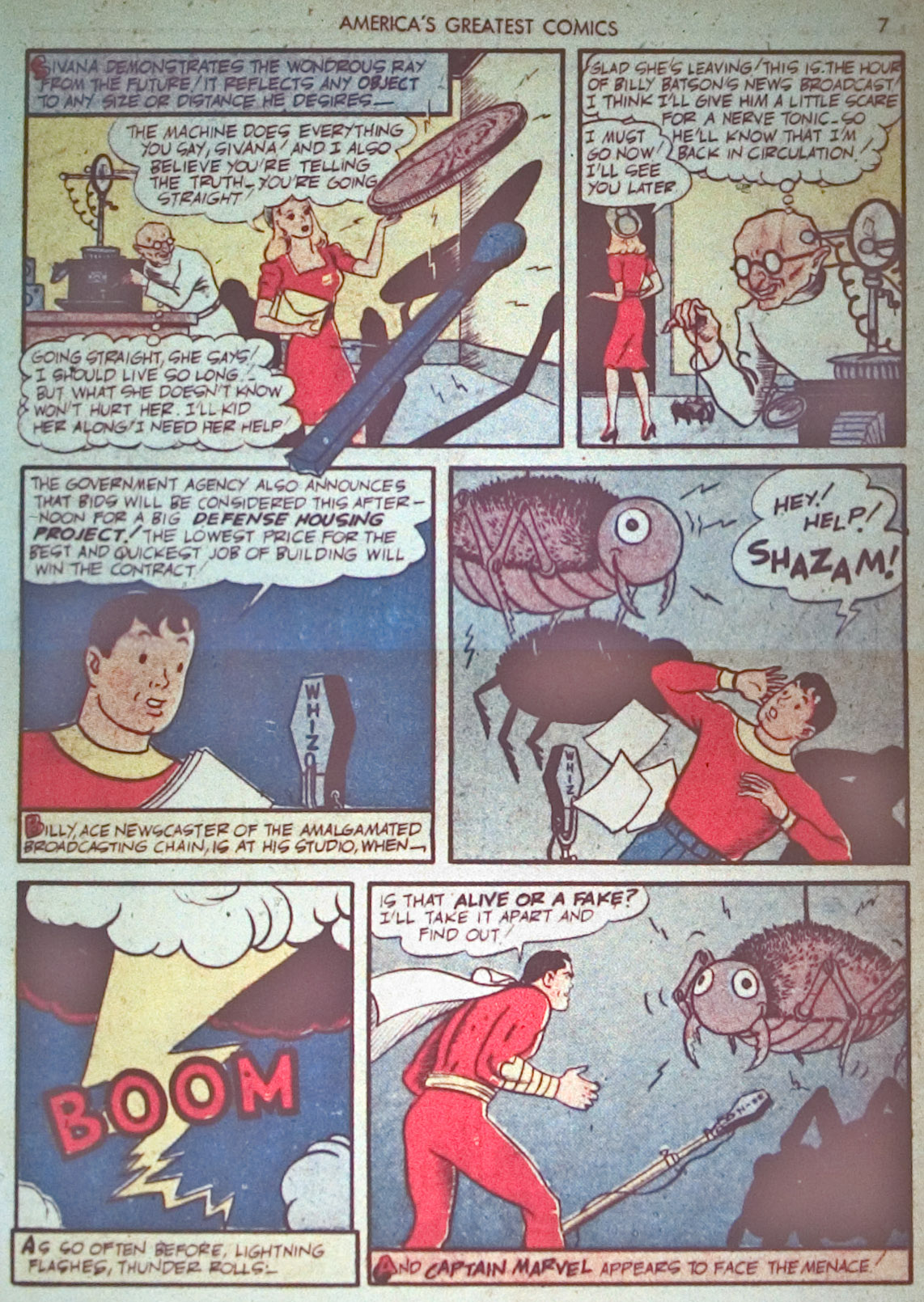 Read online America's Greatest Comics comic -  Issue #3 - 7