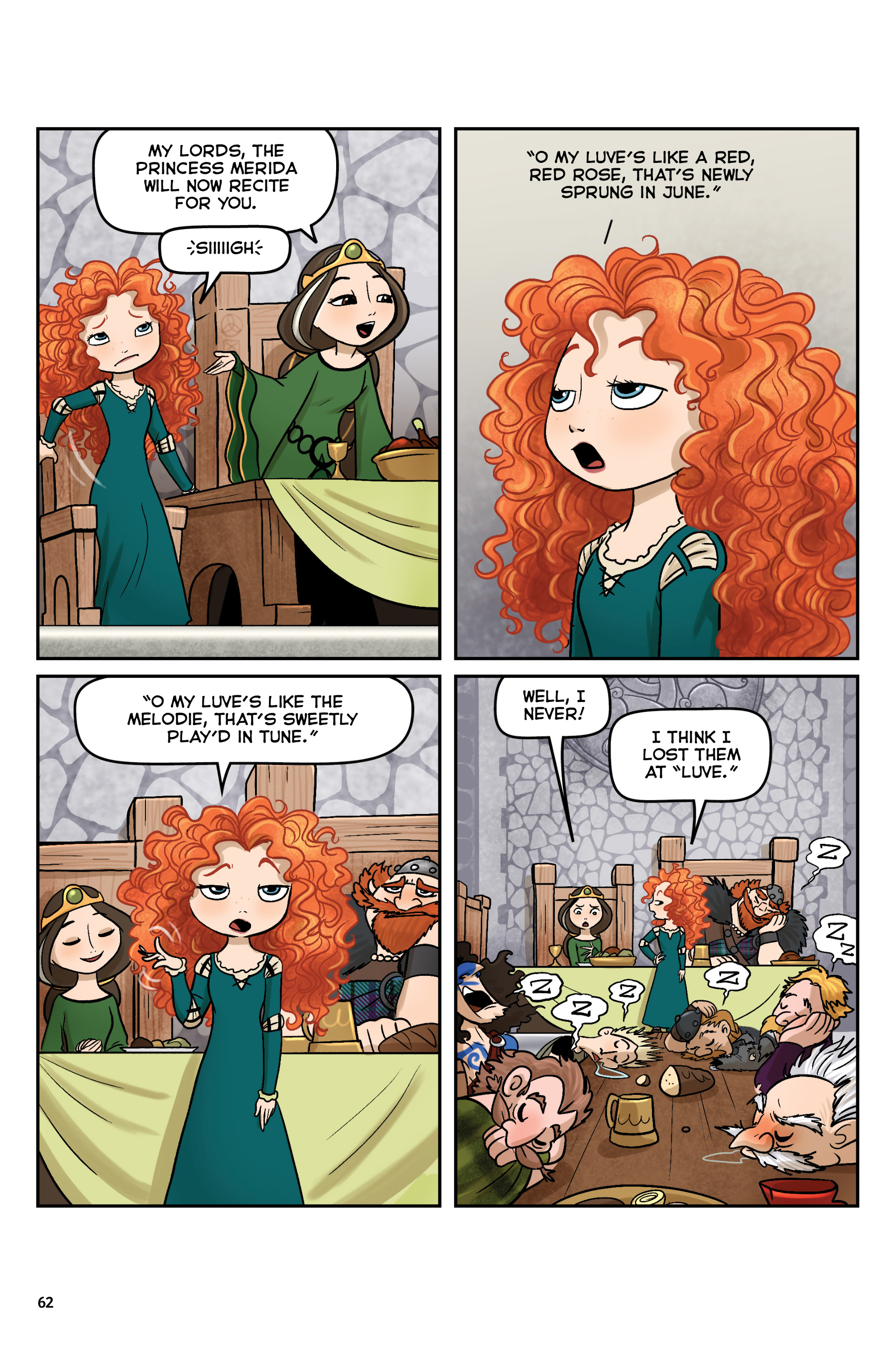 Read online Disney Princess: Friends, Family, Fantastic comic -  Issue # TPB - 64