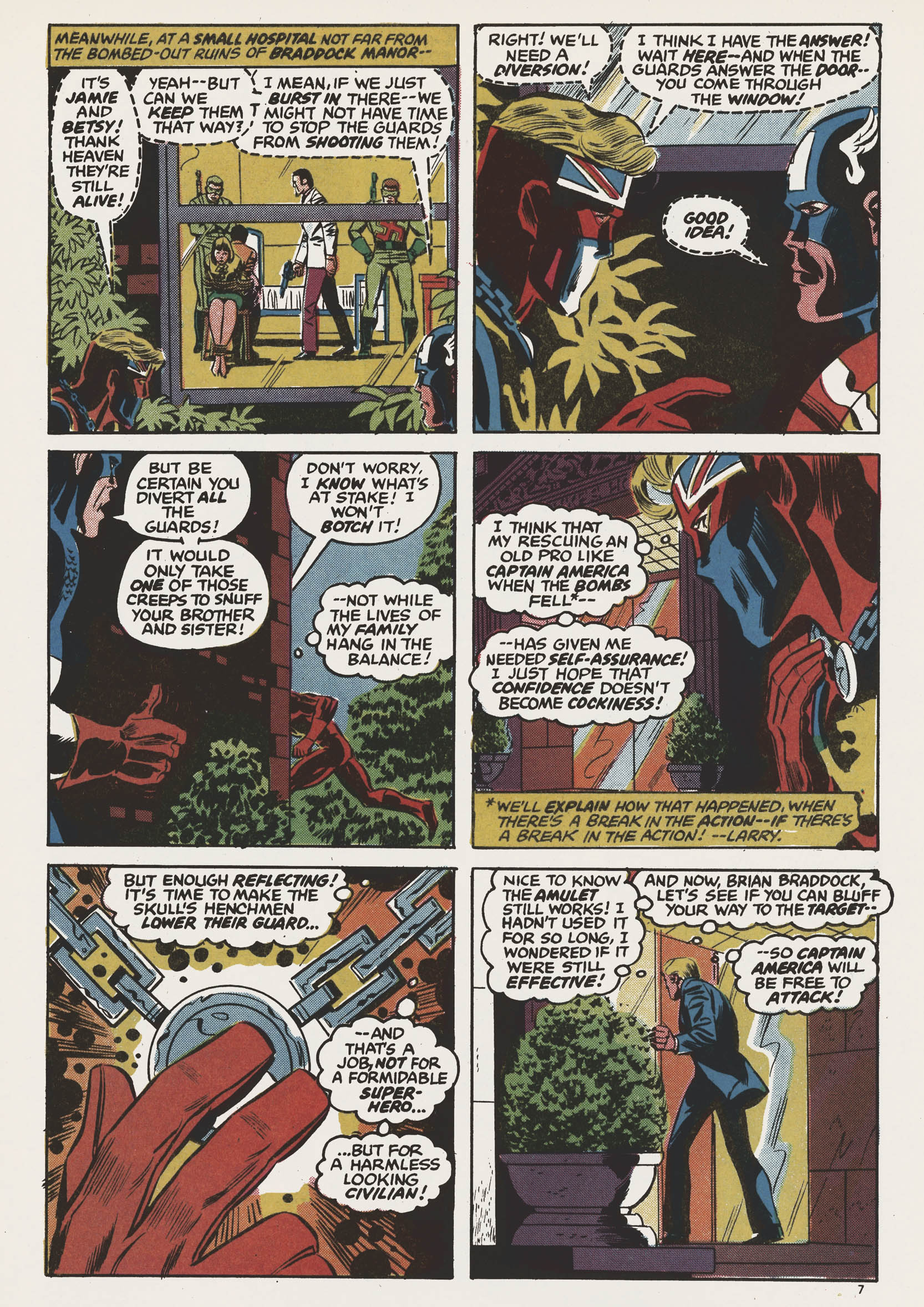 Read online Captain Britain (1976) comic -  Issue #20 - 7