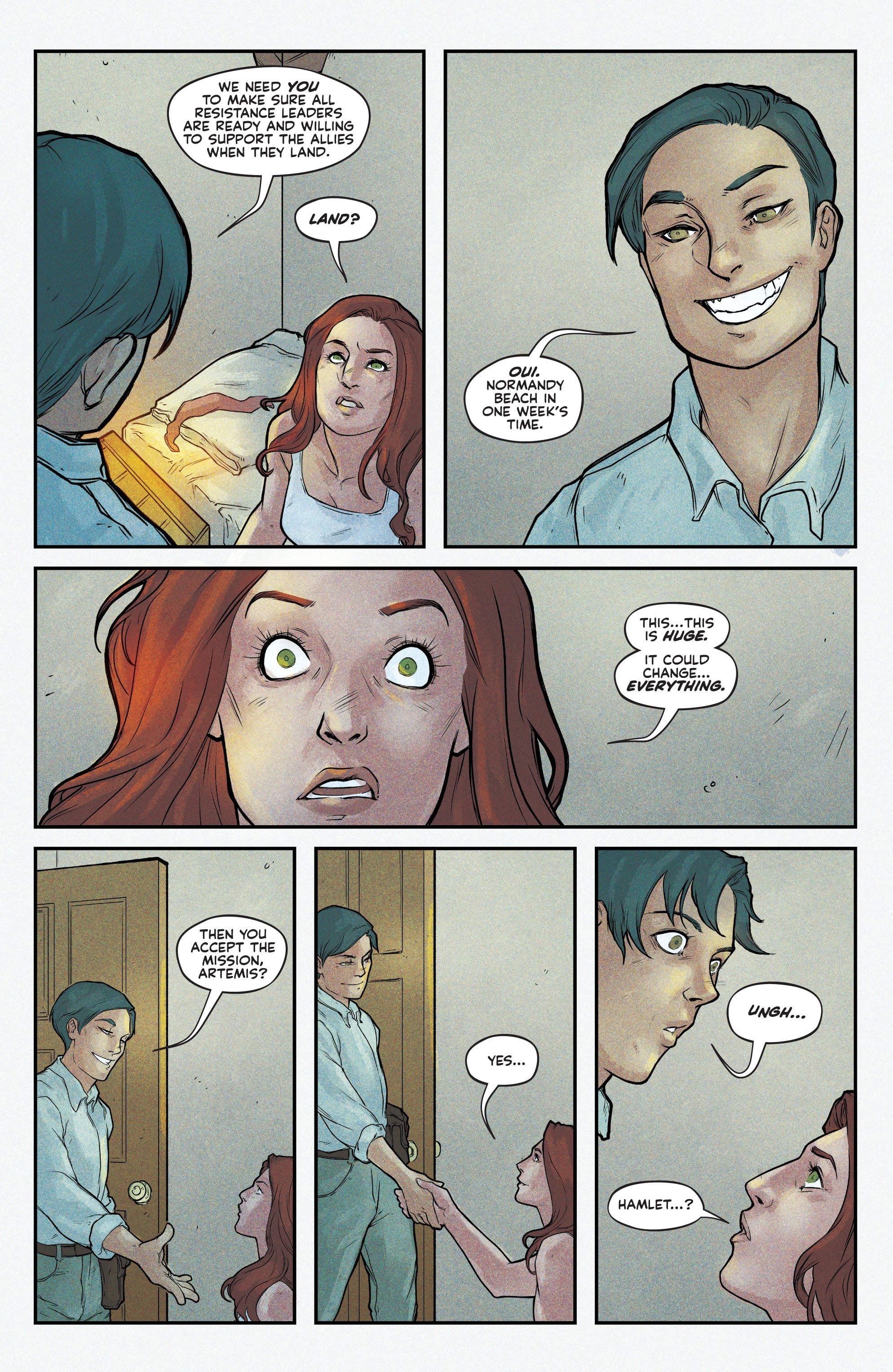 Read online Artemis and the Assassin comic -  Issue #1 - 20