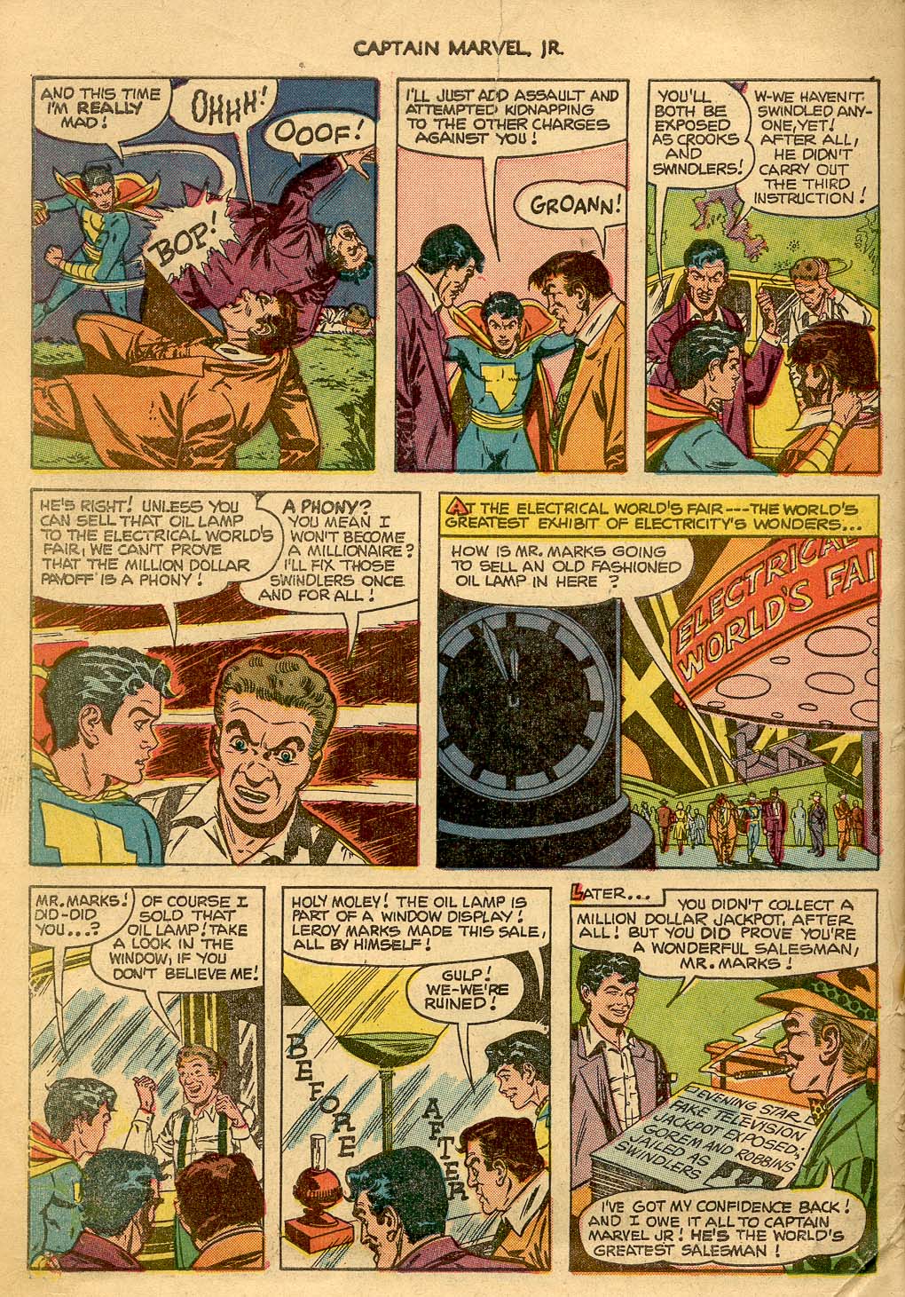 Read online Captain Marvel, Jr. comic -  Issue #106 - 33