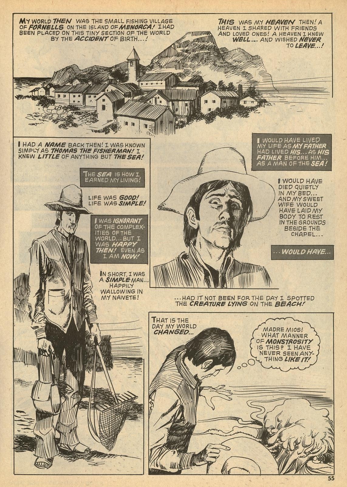 Read online Vampirella (1969) comic -  Issue #28 - 55
