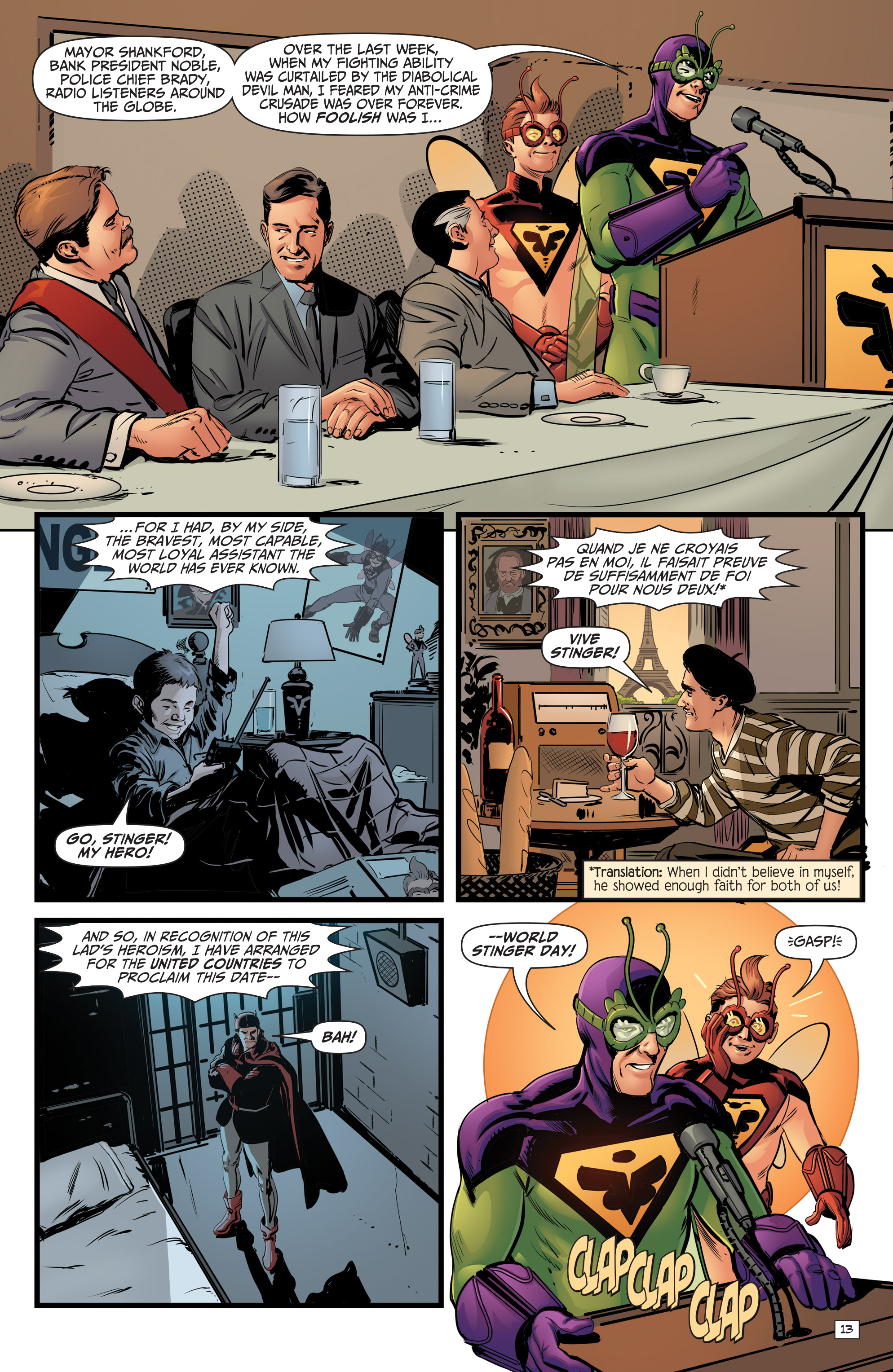 Read online Dragonfly & Dragonflyman comic -  Issue #5 - 15