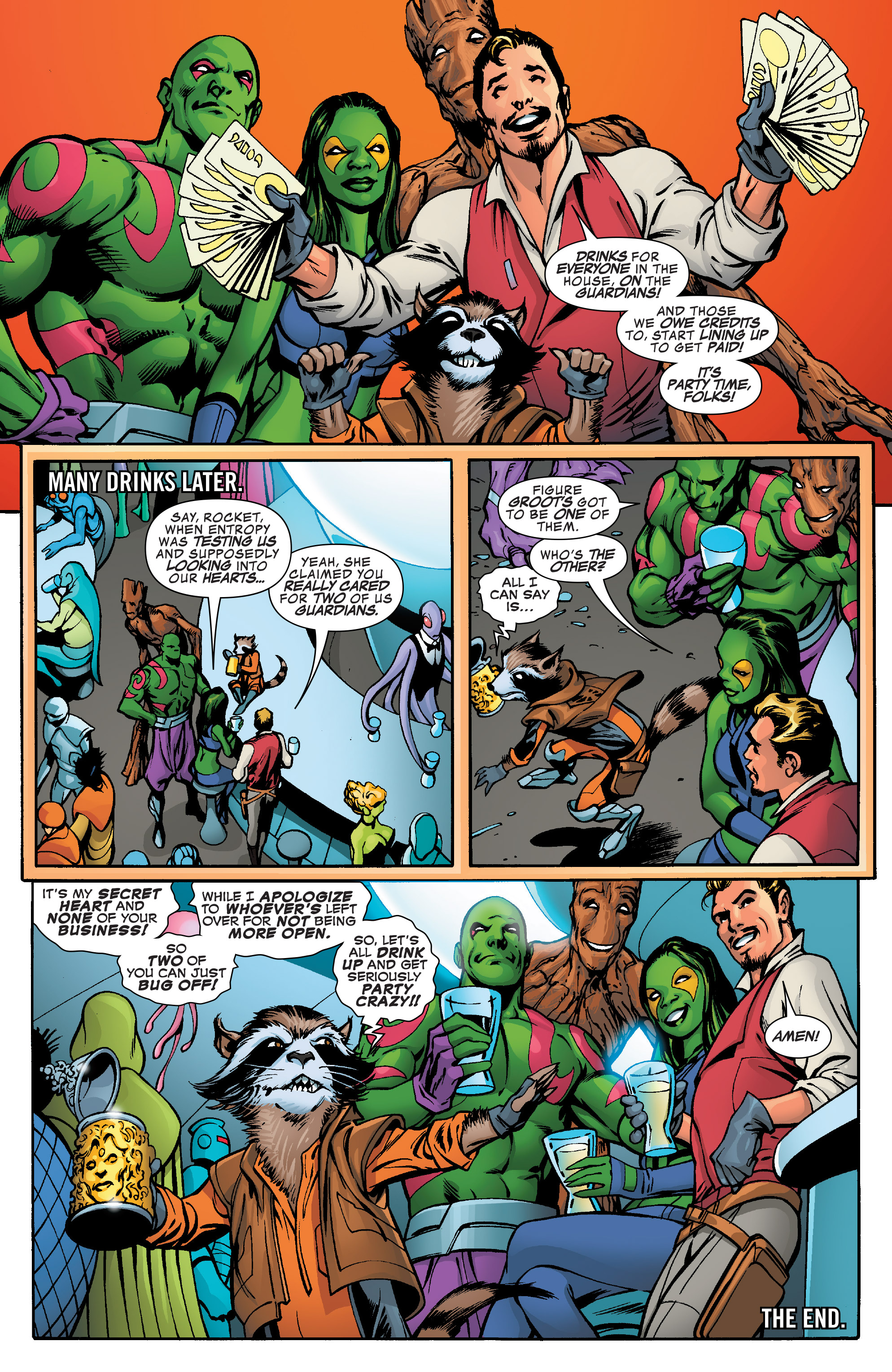 Read online Guardians of the Galaxy: Mother Entropy comic -  Issue #5 - 20