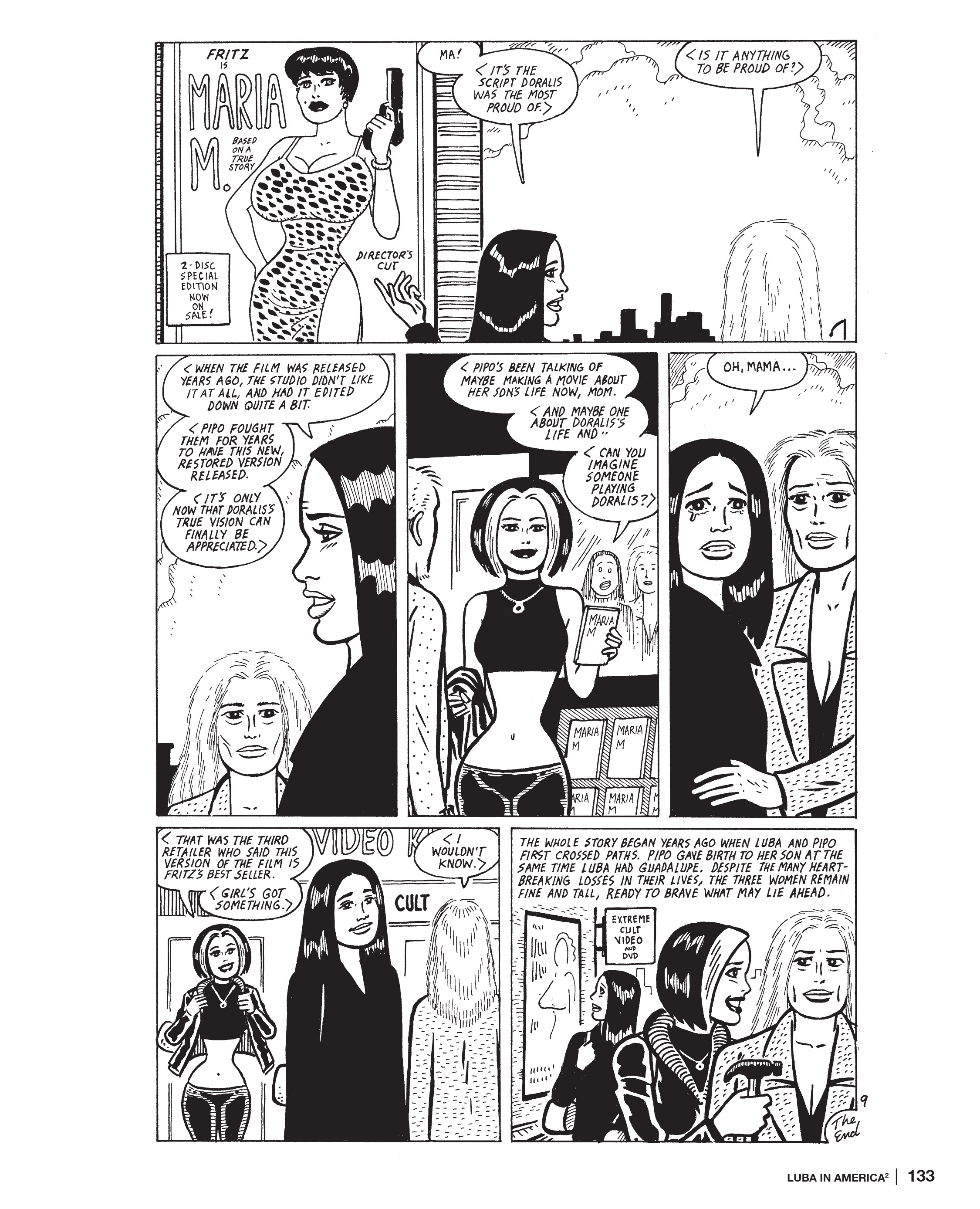 Read online Three Sisters: The Love and Rockets Library comic -  Issue # TPB (Part 2) - 33