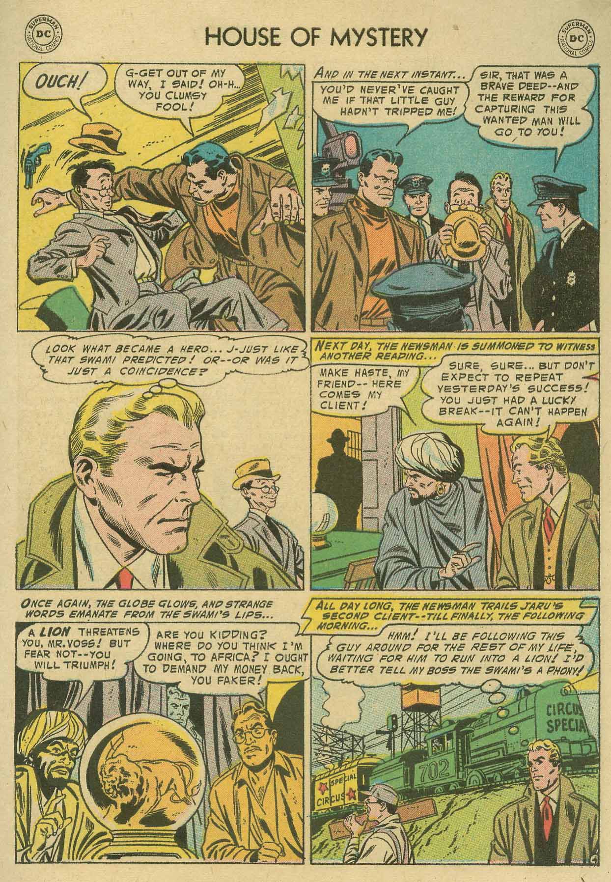 Read online House of Mystery (1951) comic -  Issue #50 - 31