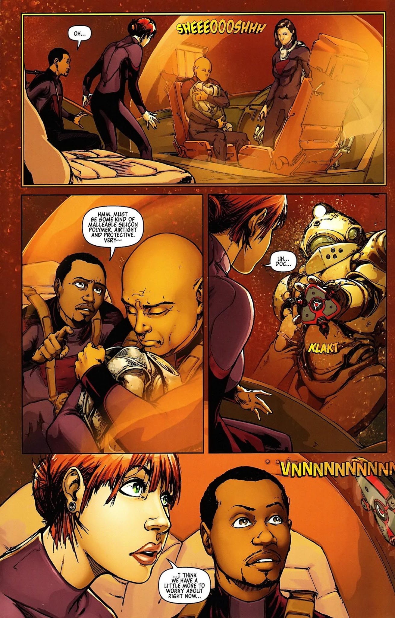 Read online Michael Turner's Fathom comic -  Issue #5 - 7