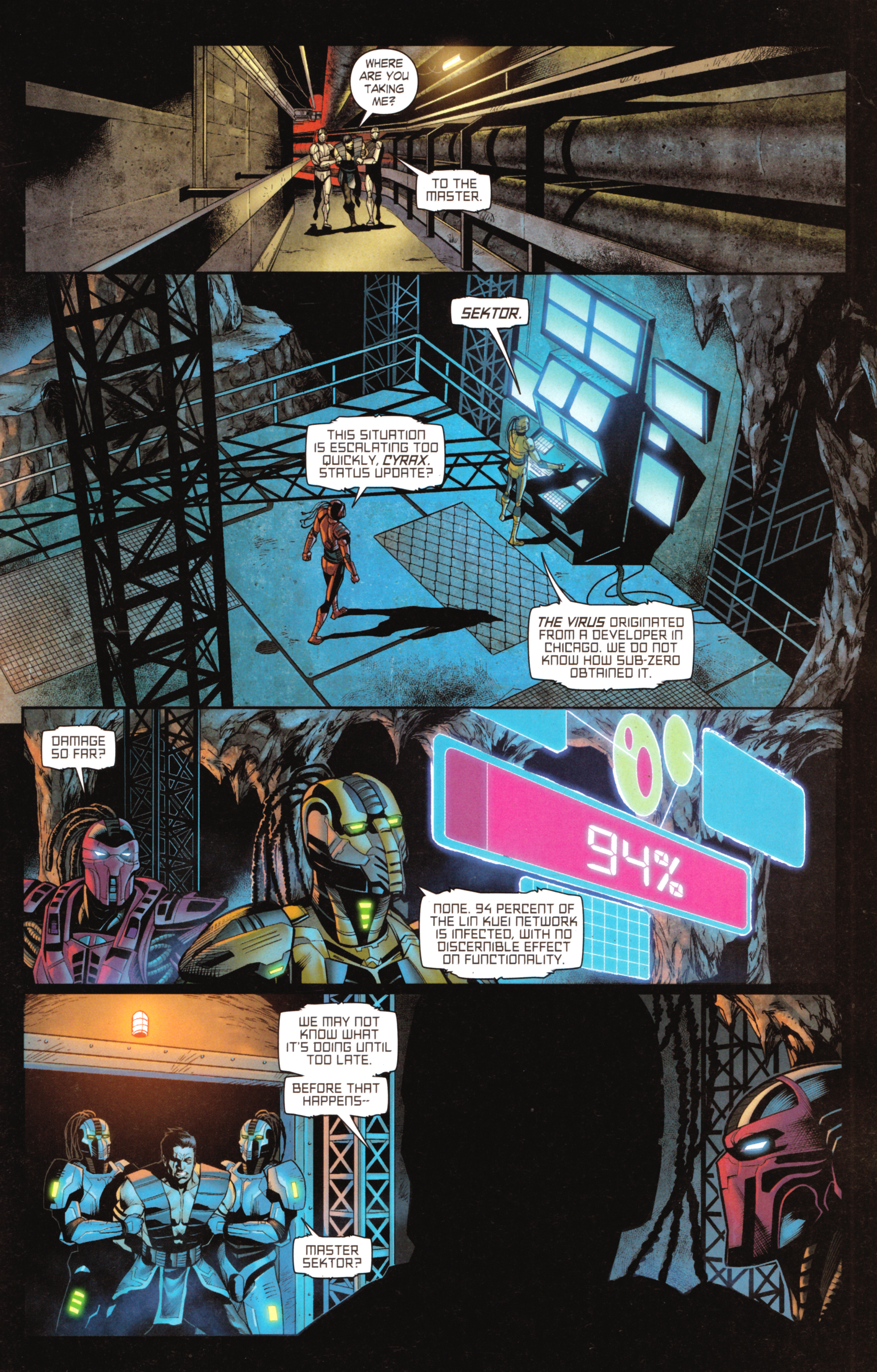 Read online Mortal Kombat X [II] comic -  Issue #12 - 23