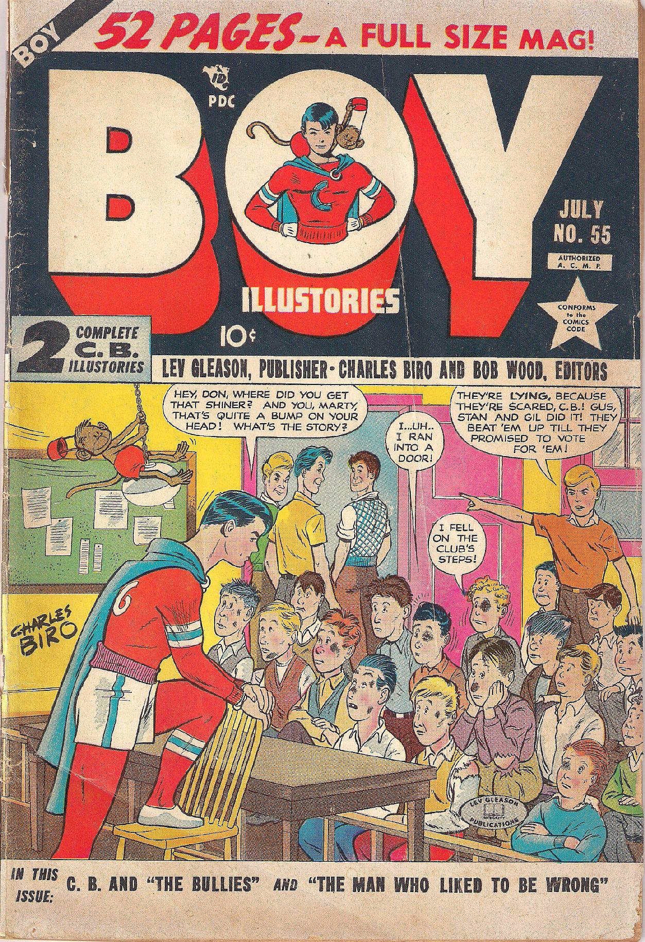 Read online Boy Comics comic -  Issue #55 - 1