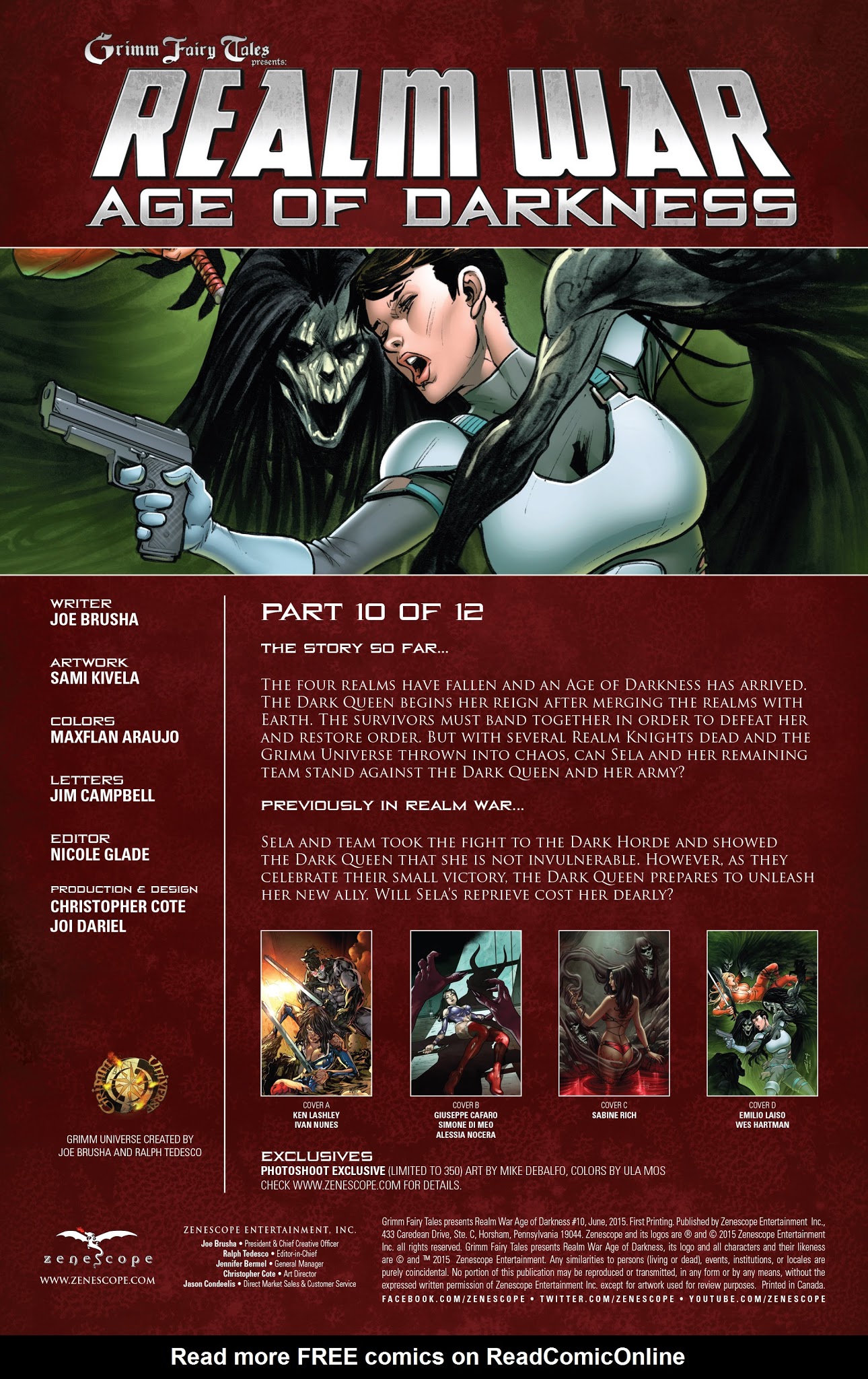 Read online Grimm Fairy Tales presents Realm War Age of Darkness comic -  Issue #10 - 2