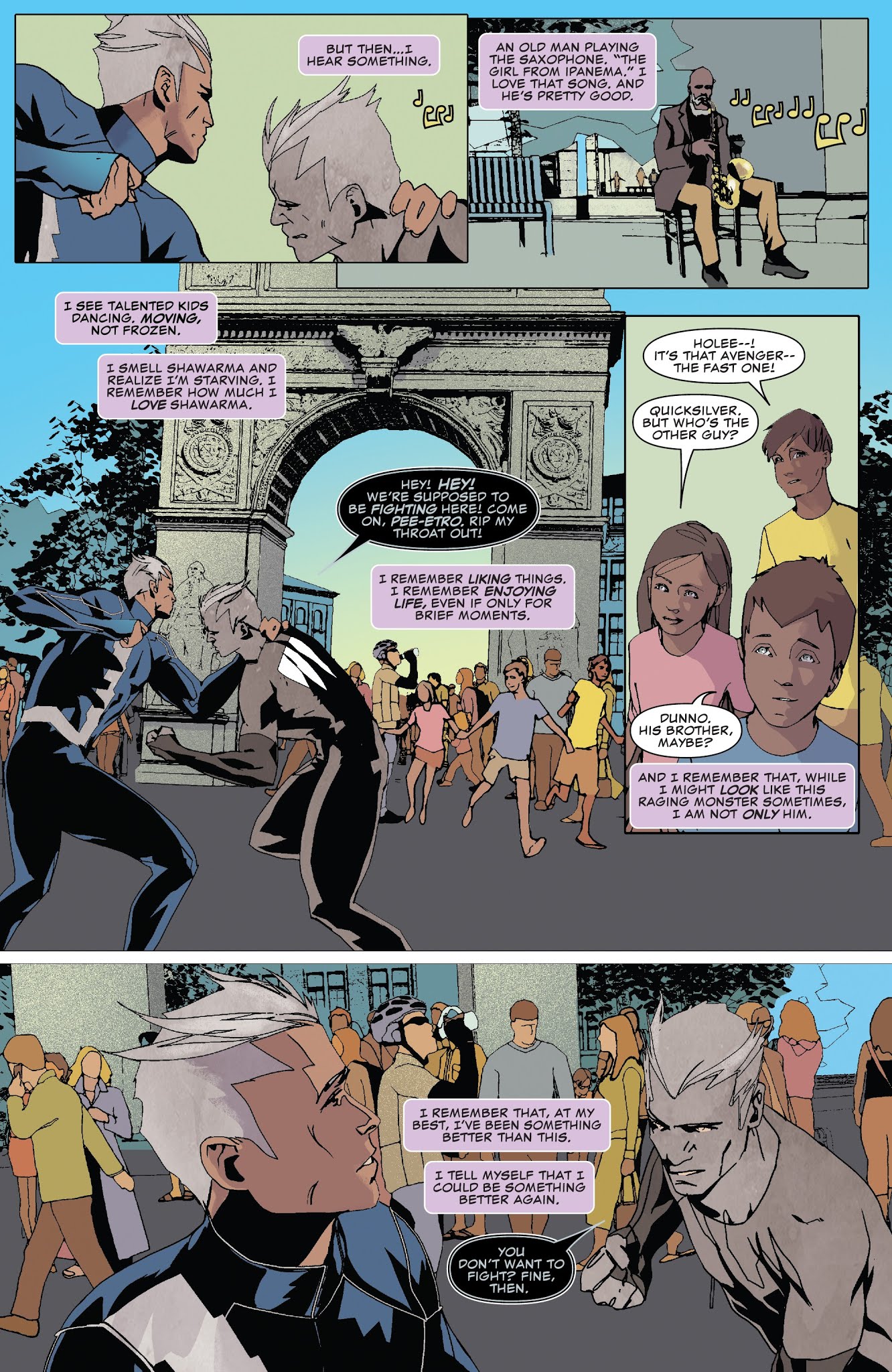 Read online Quicksilver: No Surrender comic -  Issue #5 - 15
