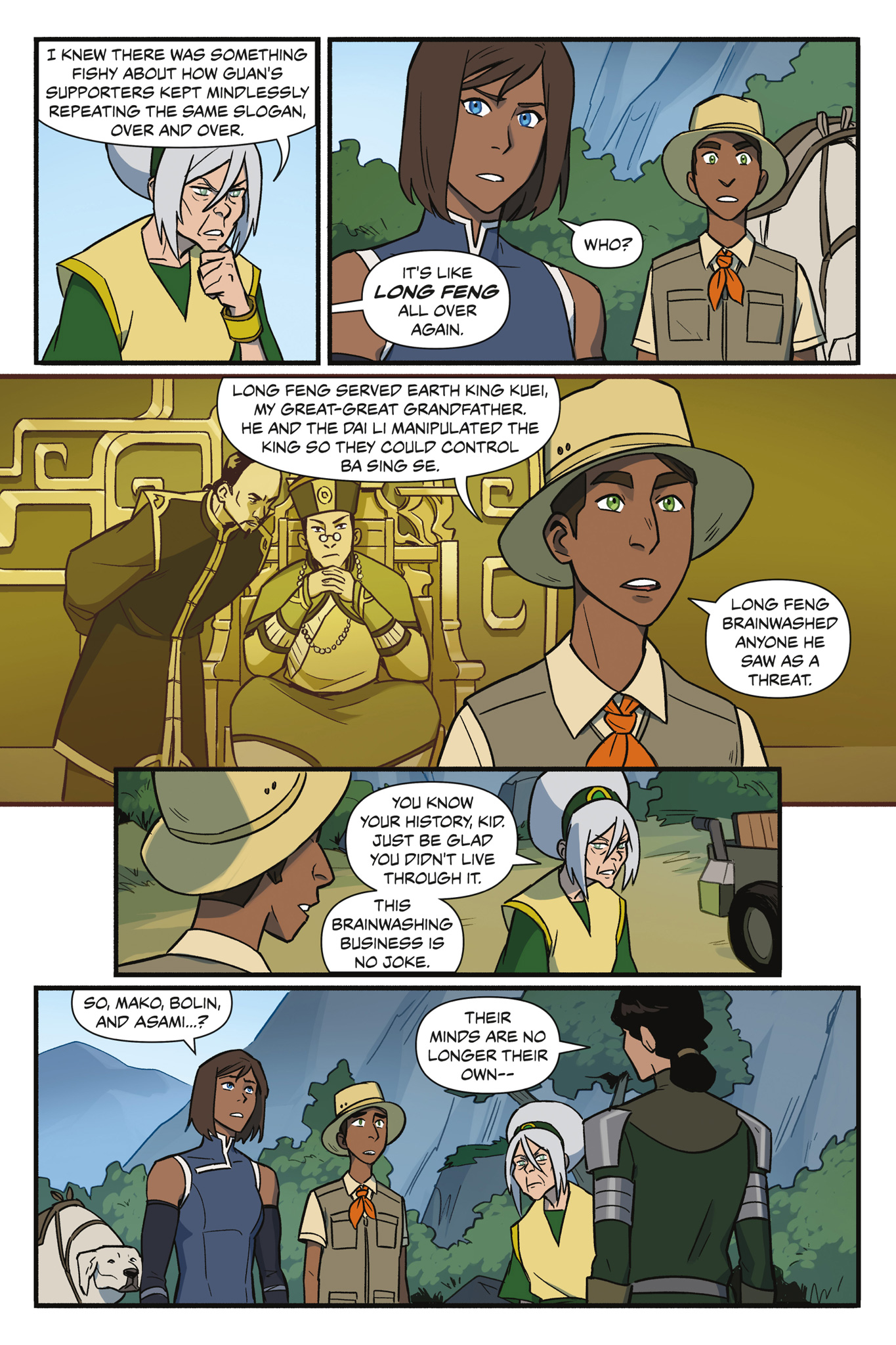Read online Nickelodeon The Legend of Korra: Ruins of the Empire comic -  Issue # TPB 2 - 55