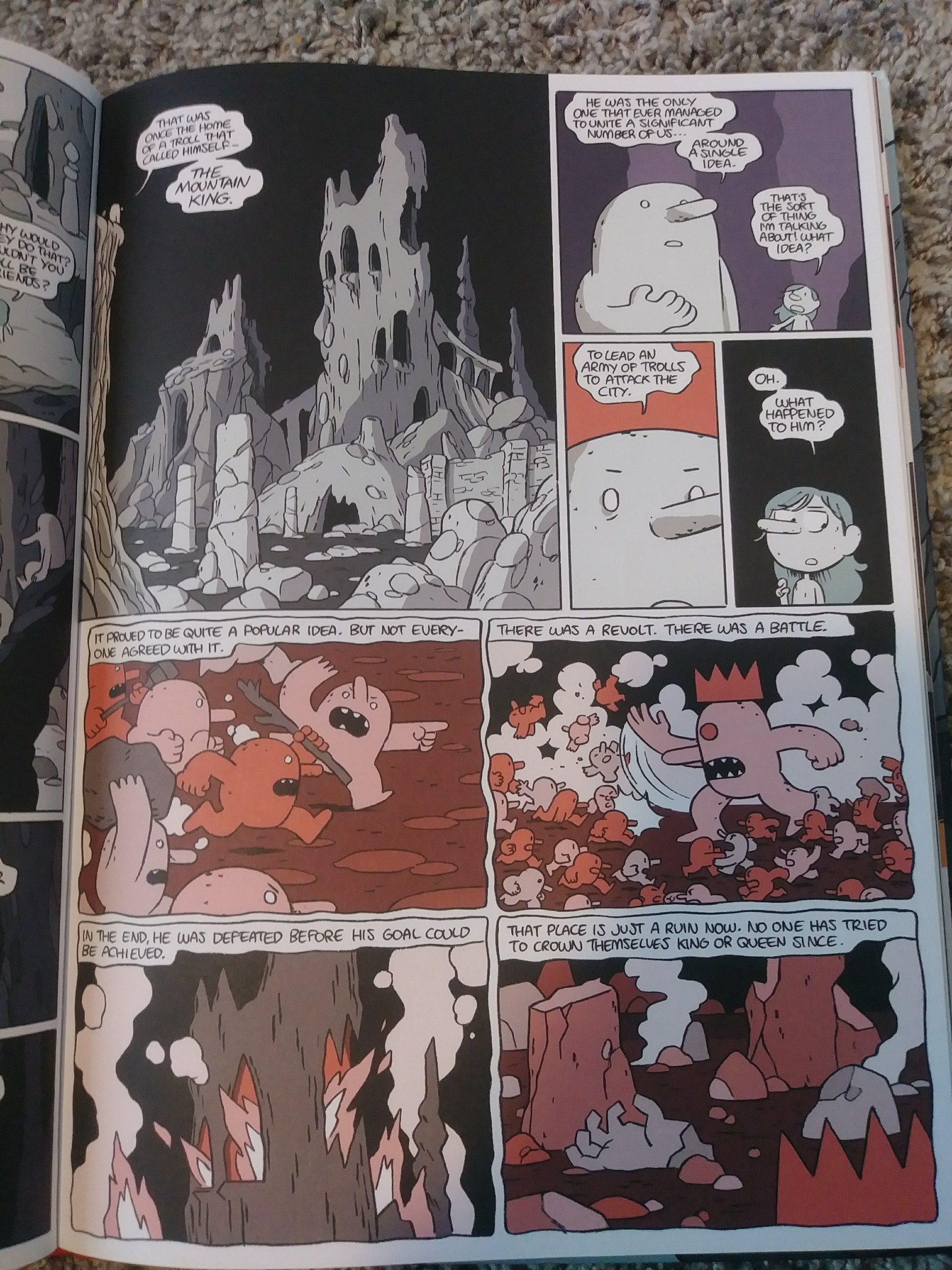 Read online Hilda and the Mountain King comic -  Issue # TPB - 33