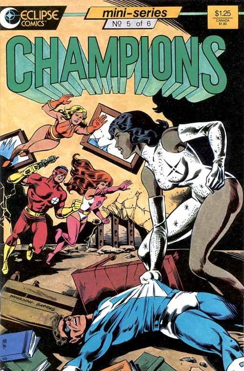 Read online Champions (1986) comic -  Issue #5 - 1