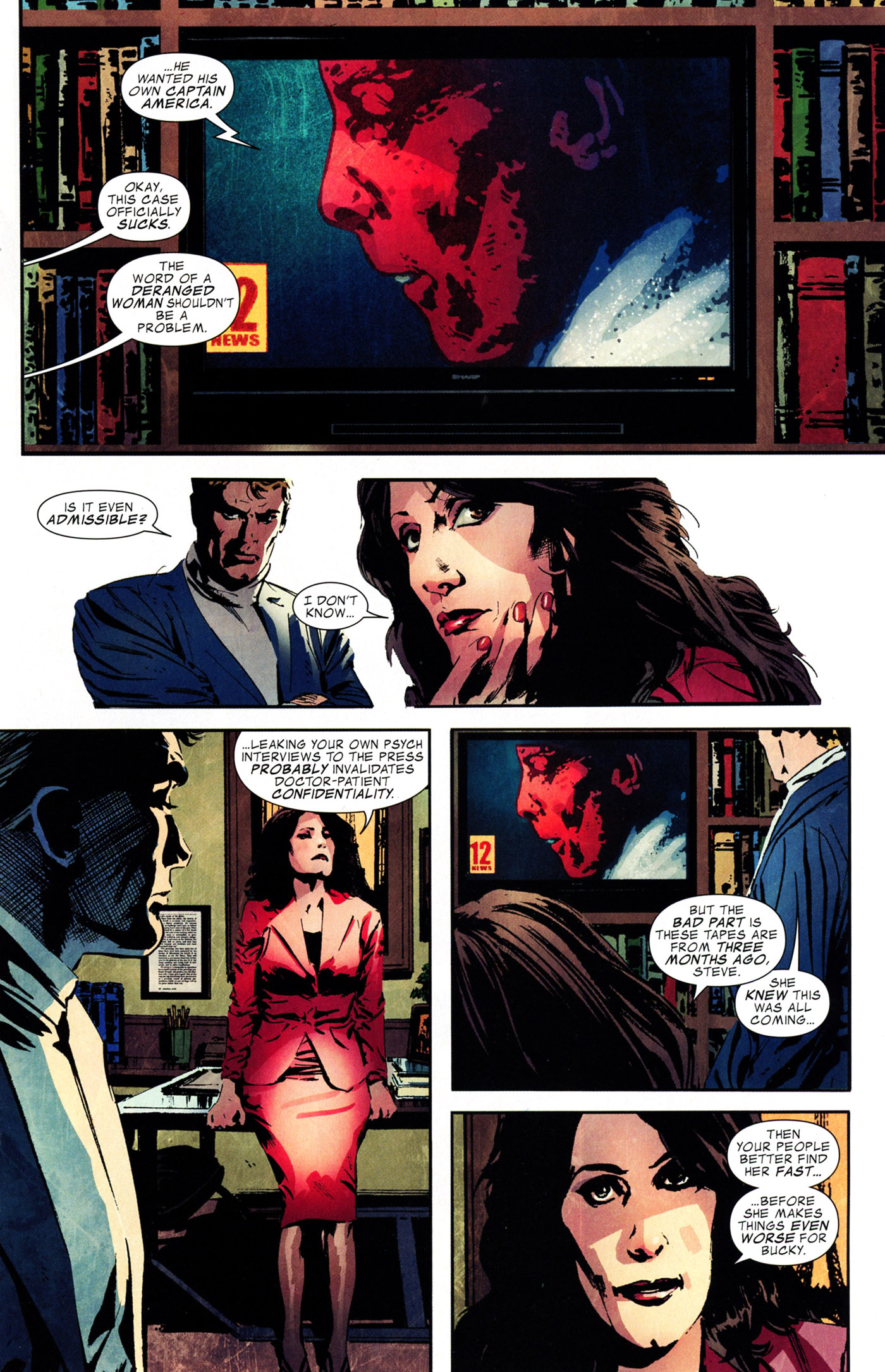 Read online Captain America (1968) comic -  Issue #613 - 15