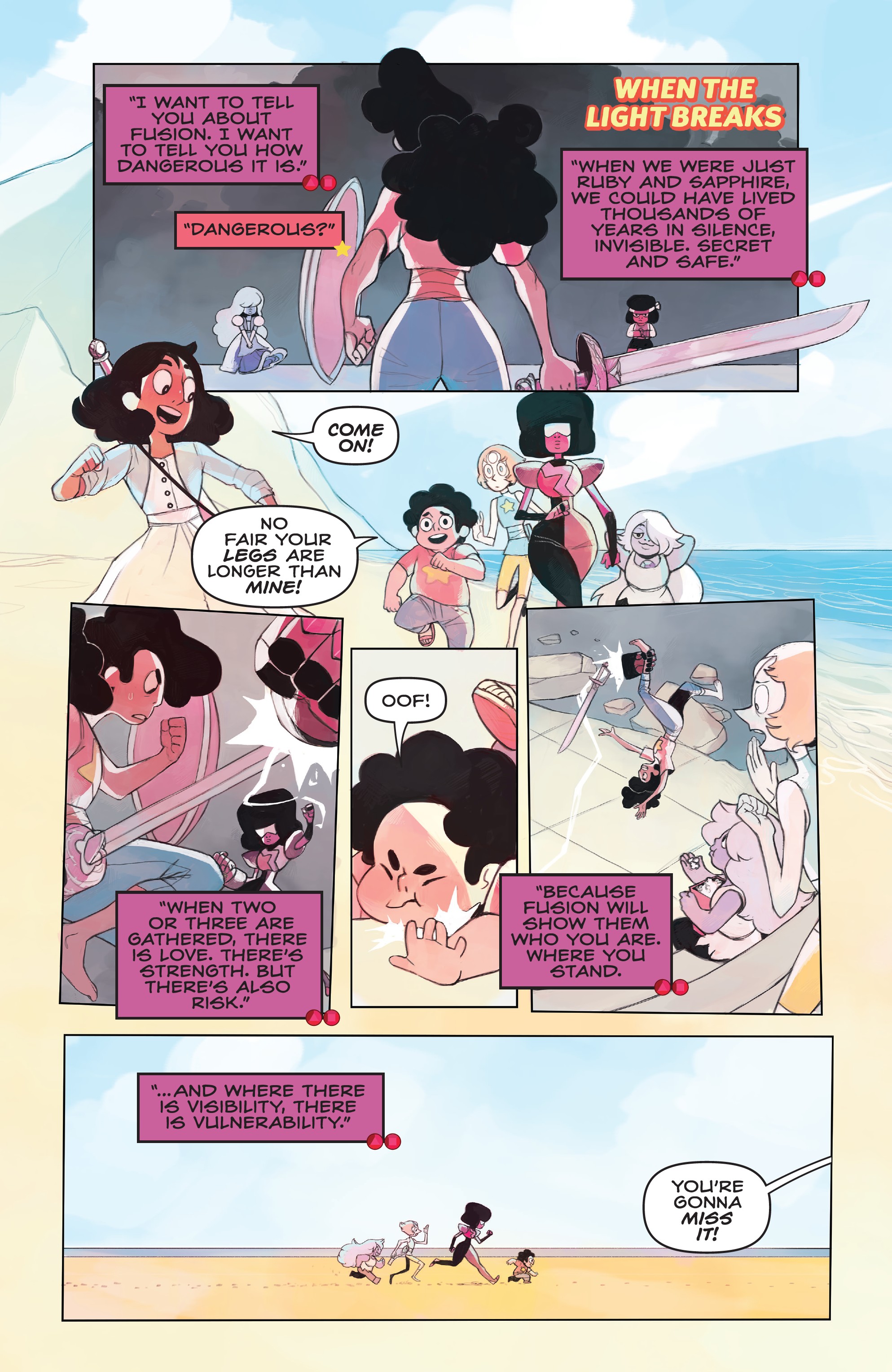Read online Steven Universe: Fusion Frenzy comic -  Issue # Full - 3