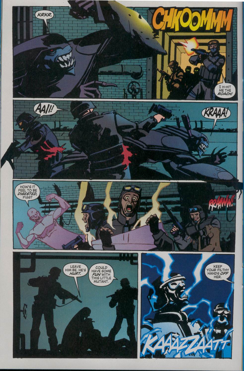 Read online Morlocks comic -  Issue #3 - 10