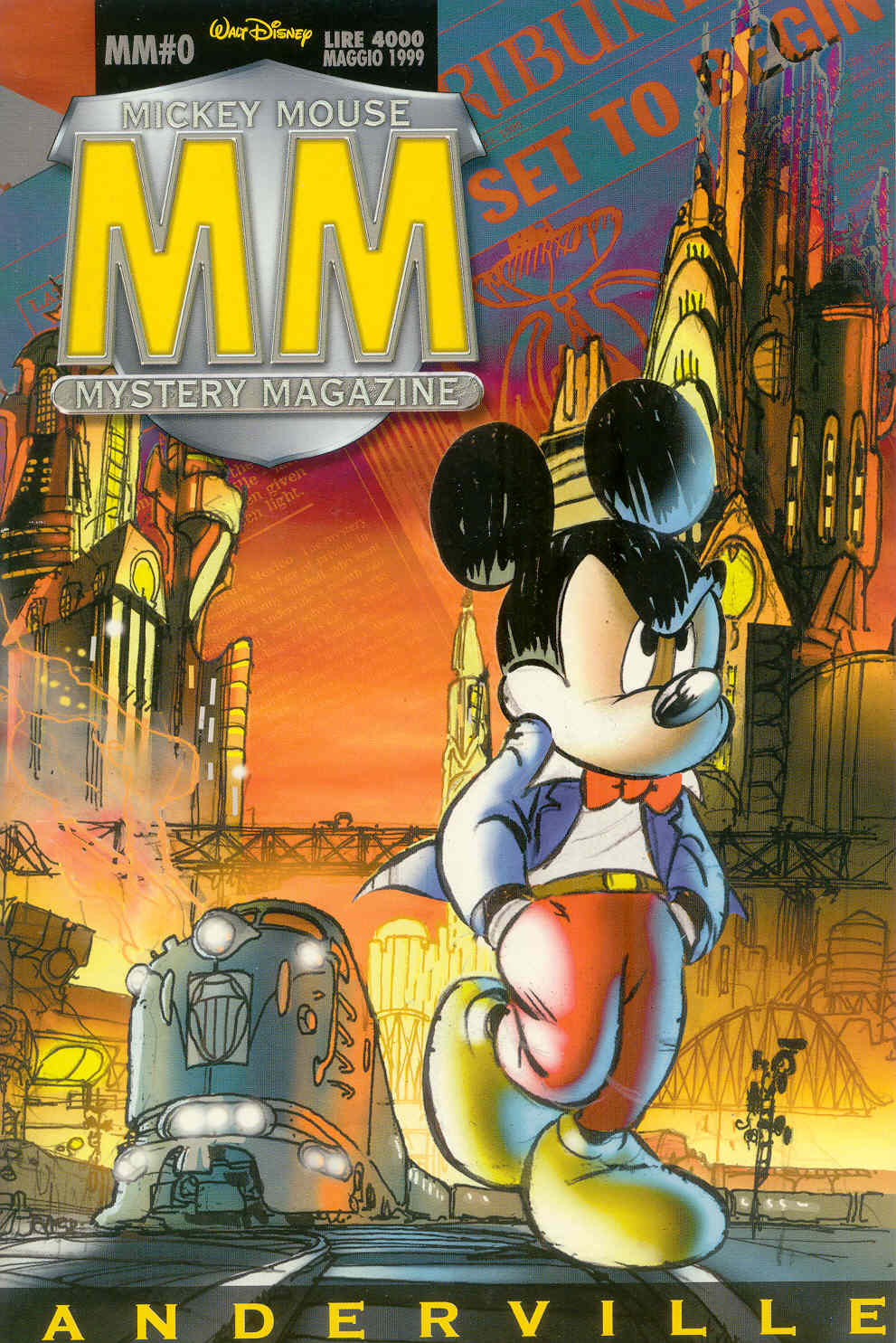 Read online Mickey Mouse Mystery Magazine comic -  Issue #0 - 1