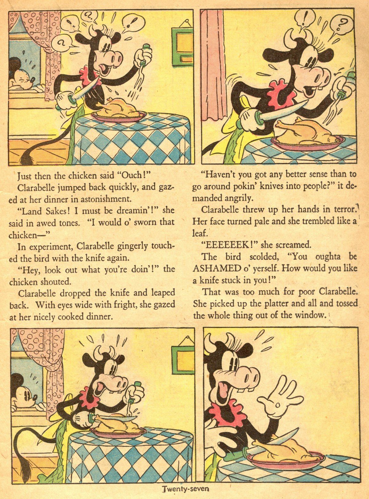 Read online Walt Disney's Comics and Stories comic -  Issue #1 - 28