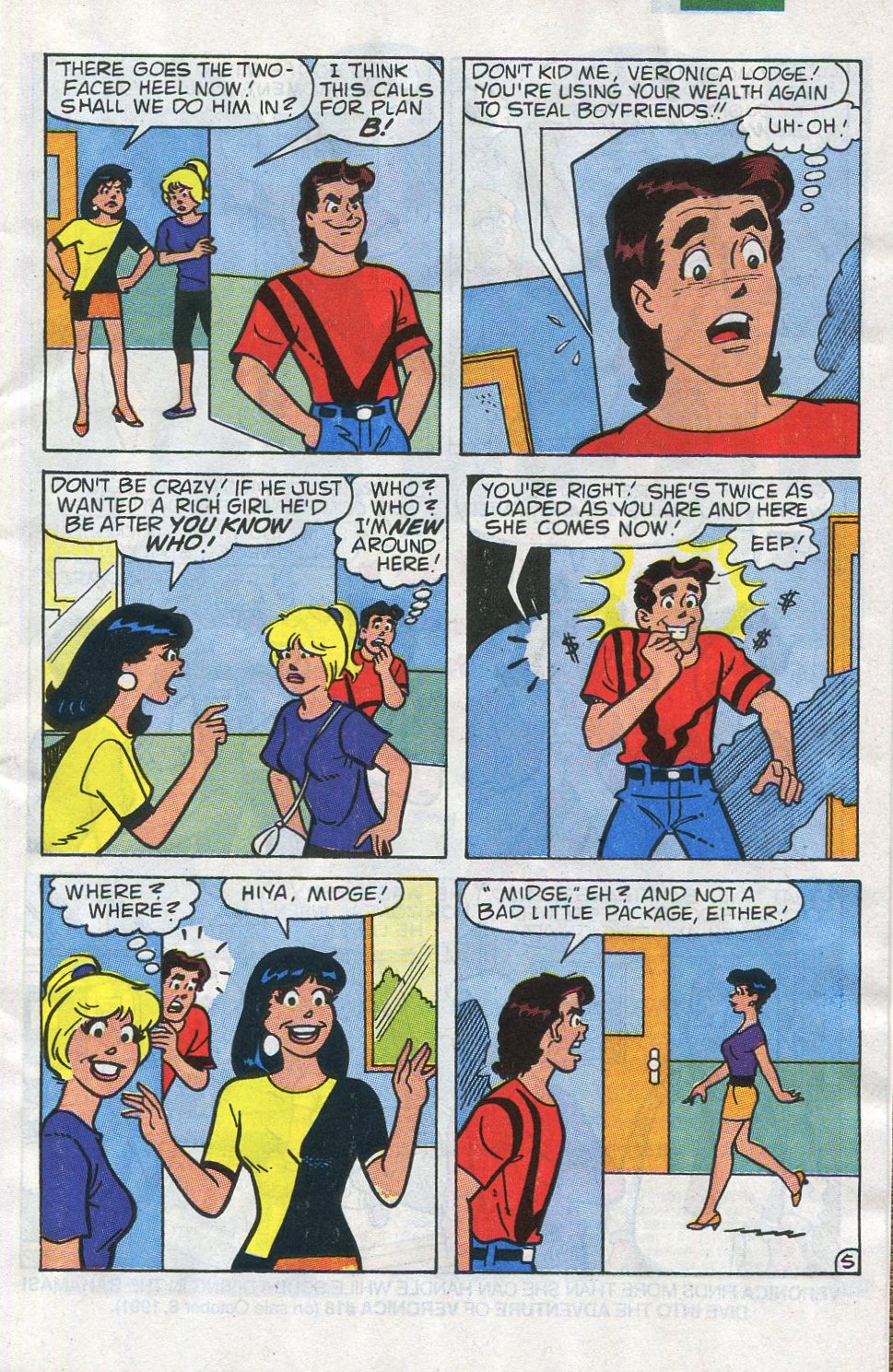 Read online Betty and Veronica (1987) comic -  Issue #45 - 7