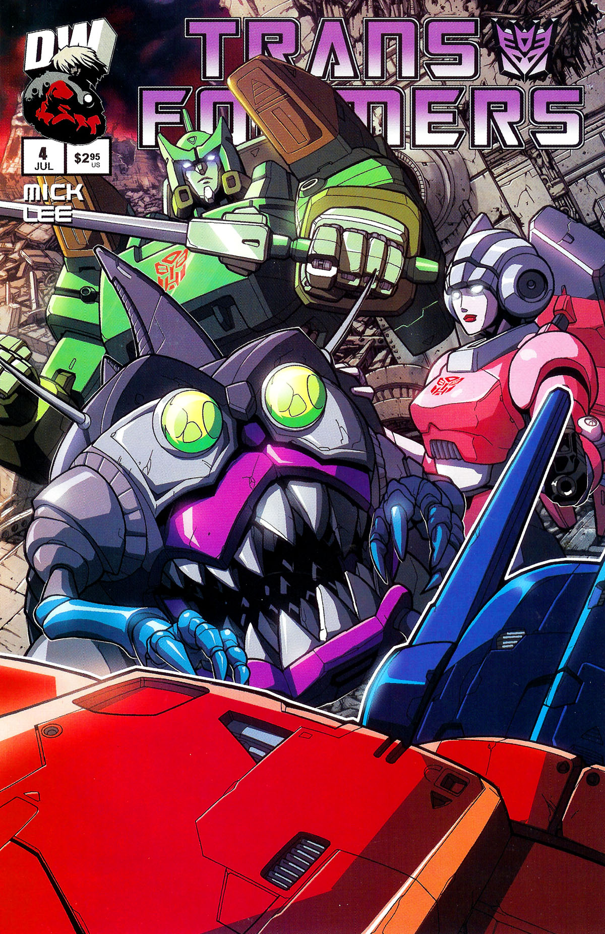 Read online Transformers: Generation 1 (2003) comic -  Issue #4 - 2