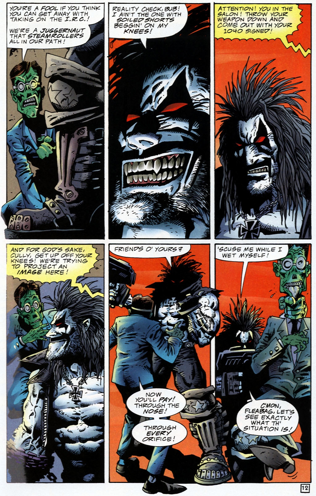 Read online Lobo: Death and Taxes comic -  Issue #4 - 13