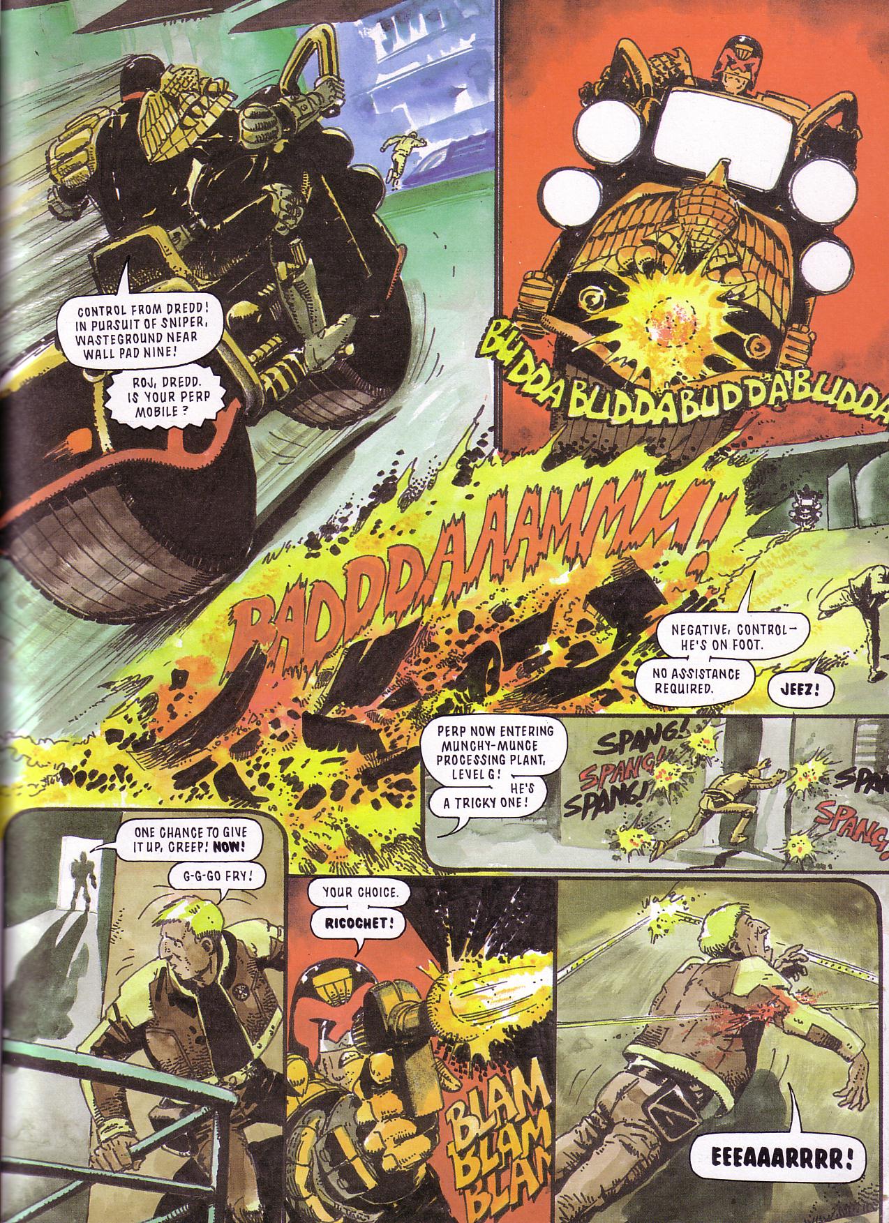 Read online Judge Dredd: Death Aid comic -  Issue # TPB - 19