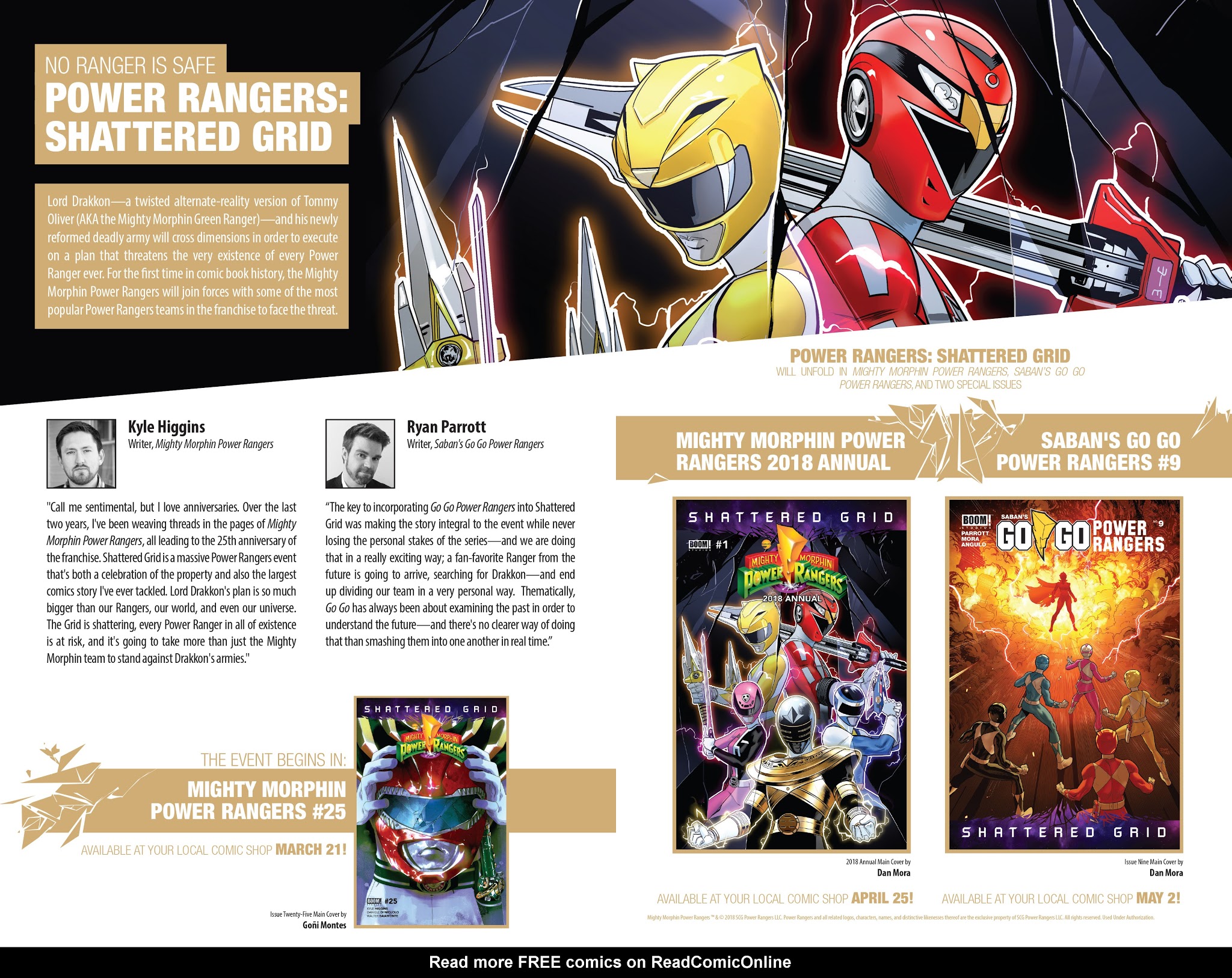 Read online Mighty Morphin Power Rangers comic -  Issue #25 - 31