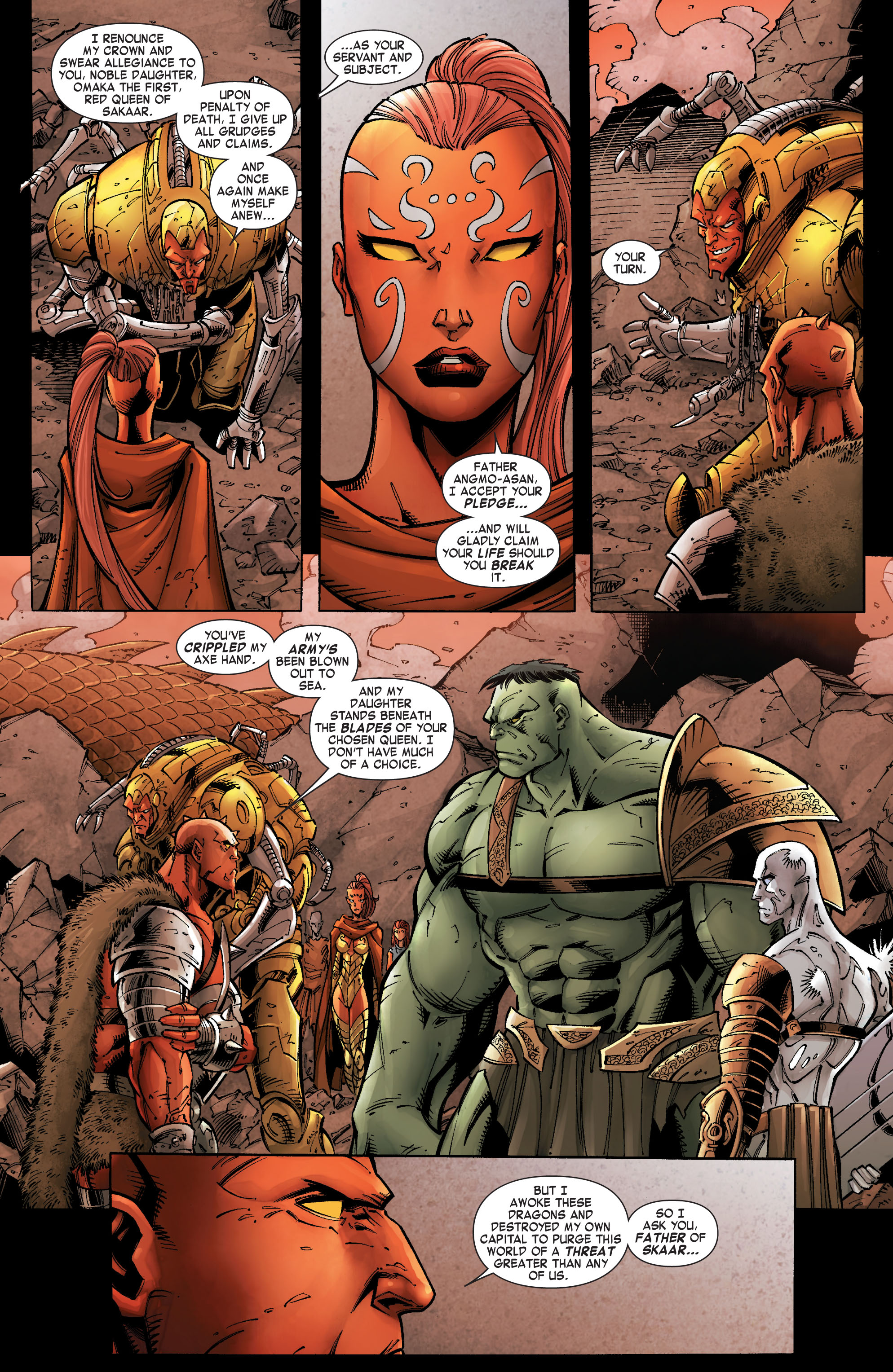 Read online Skaar: Son of Hulk comic -  Issue #9 - 14