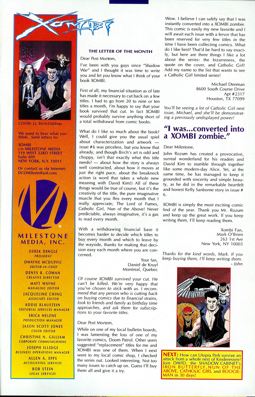 Read online Xombi (1994) comic -  Issue #15 - 33