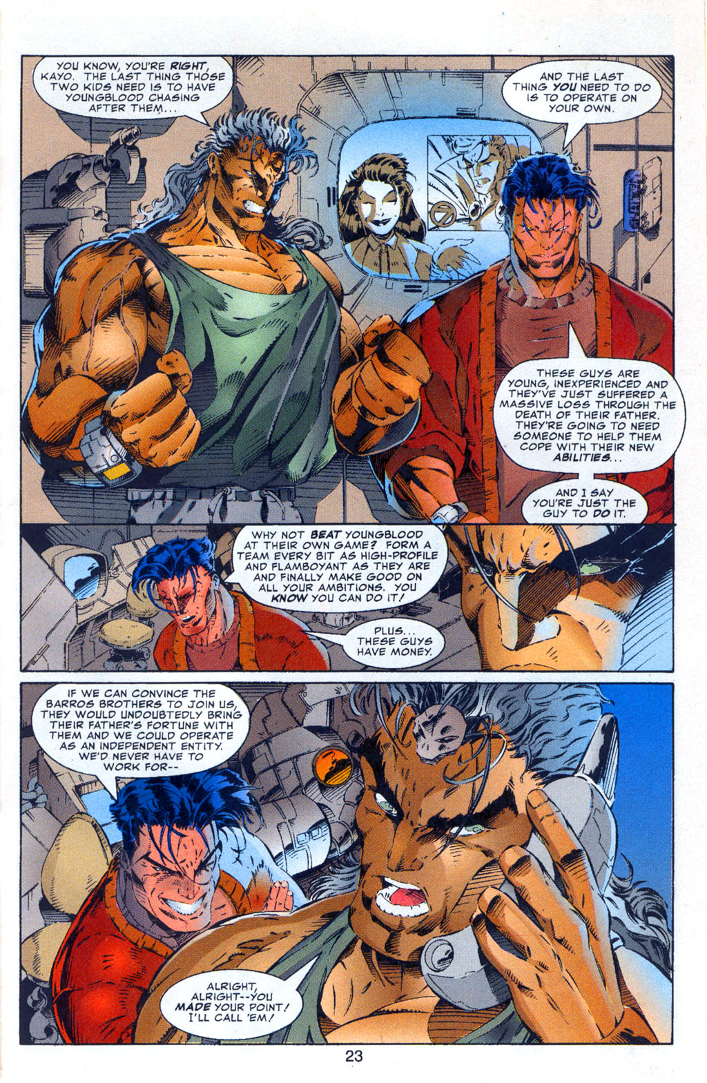 Read online Brigade (1993) comic -  Issue #0 - 26