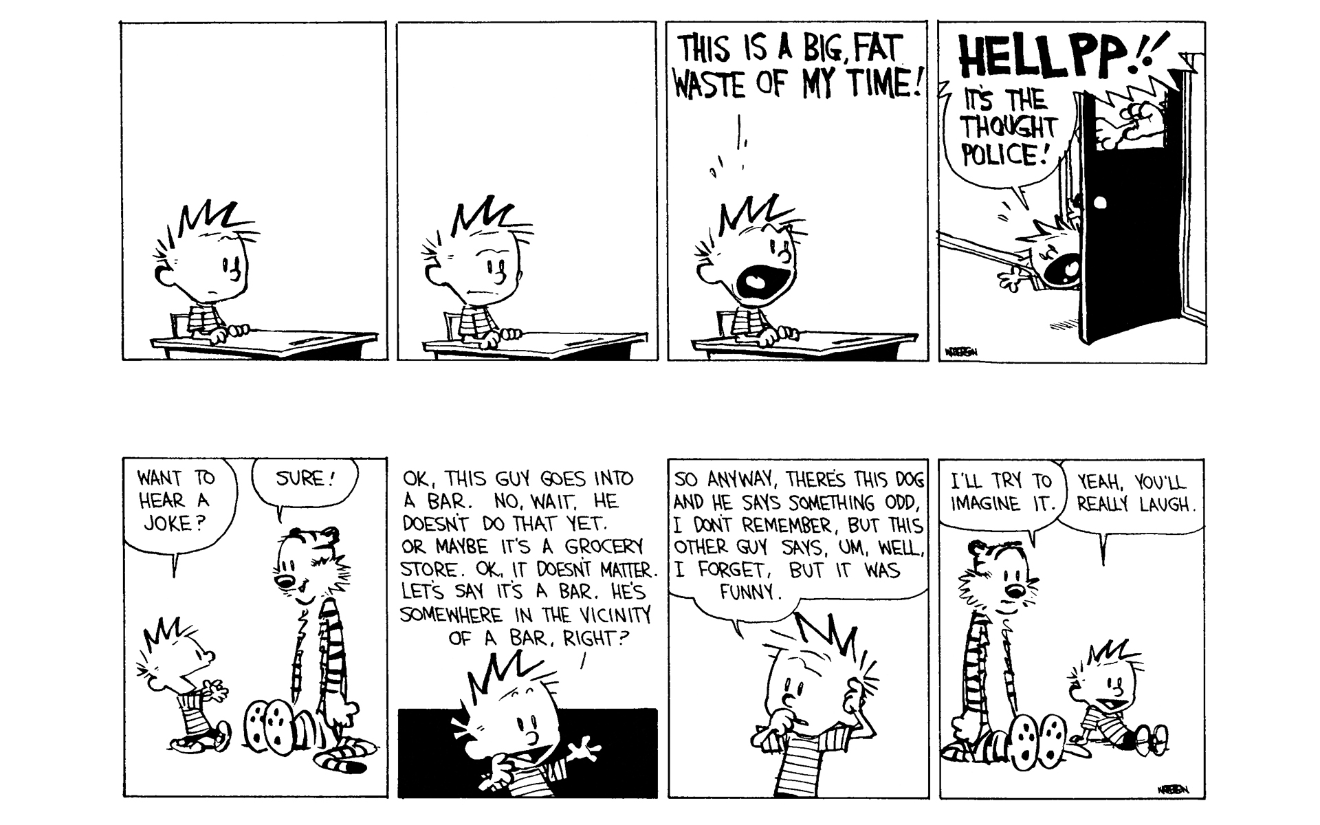 Read online Calvin and Hobbes comic -  Issue #9 - 126