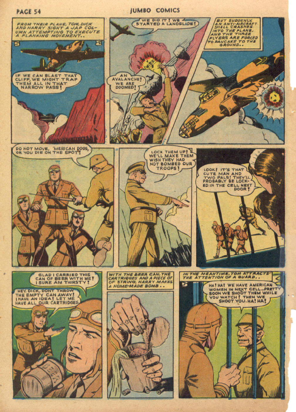 Read online Jumbo Comics comic -  Issue #45 - 56