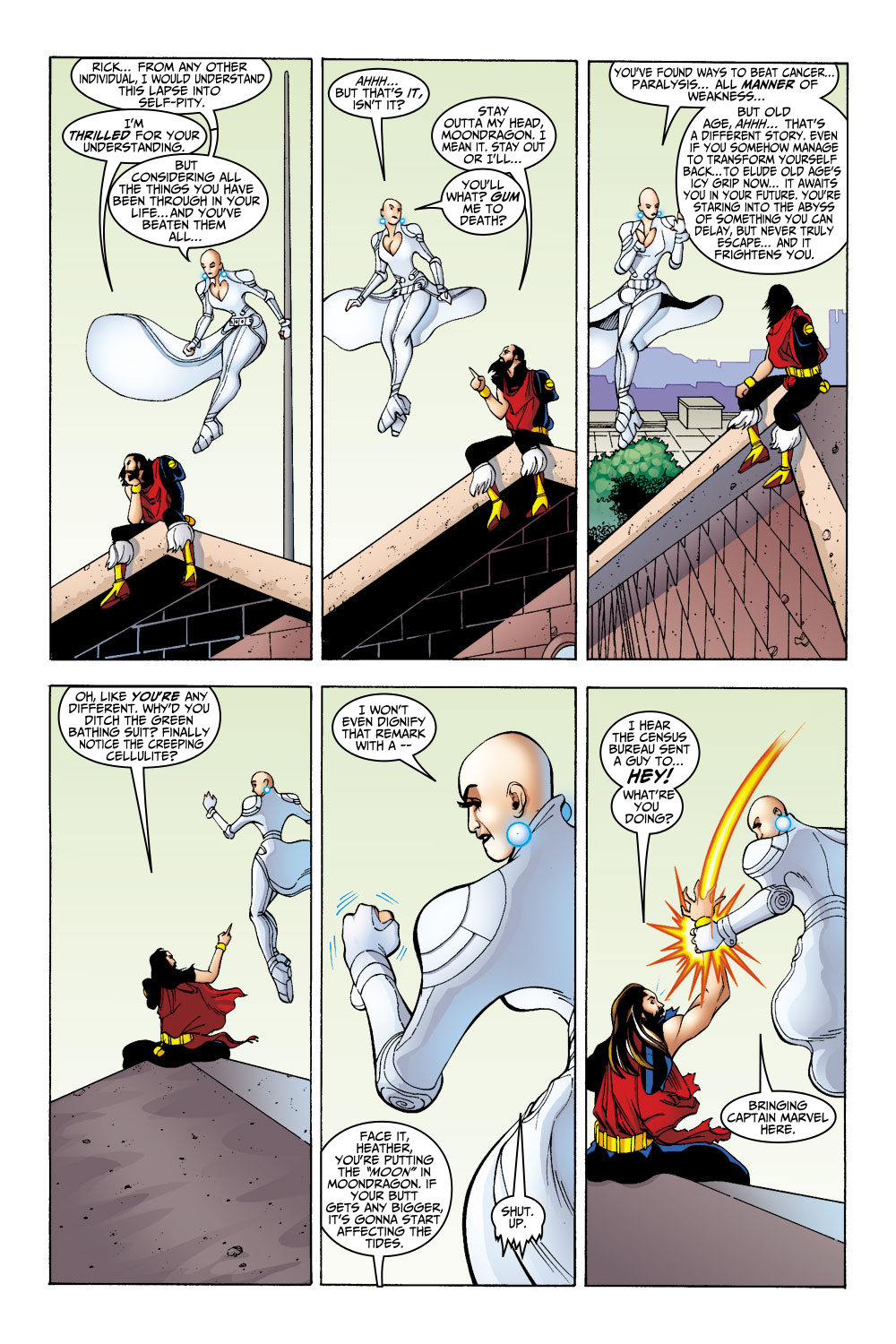 Captain Marvel (1999) Issue #20 #21 - English 12