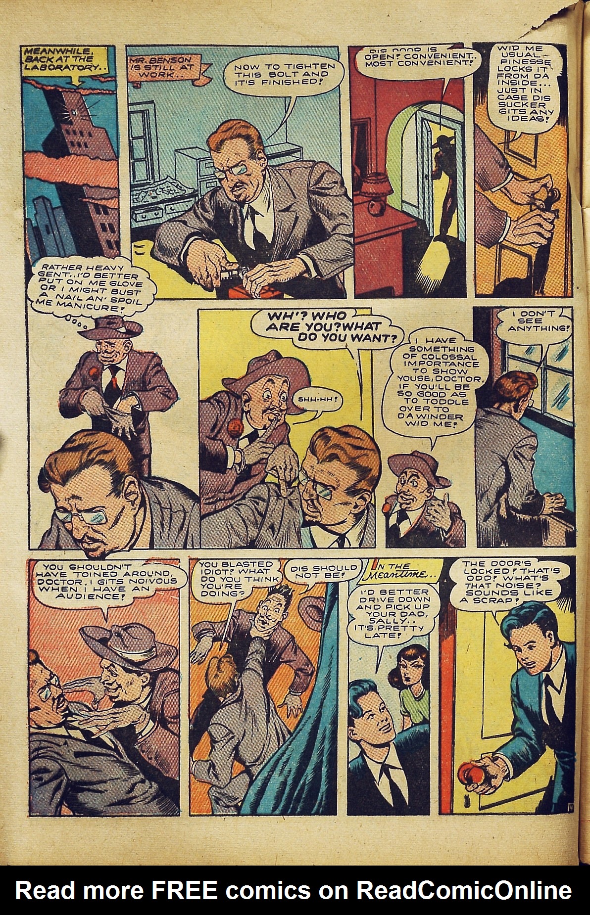 Read online Bomber Comics comic -  Issue #1 - 6