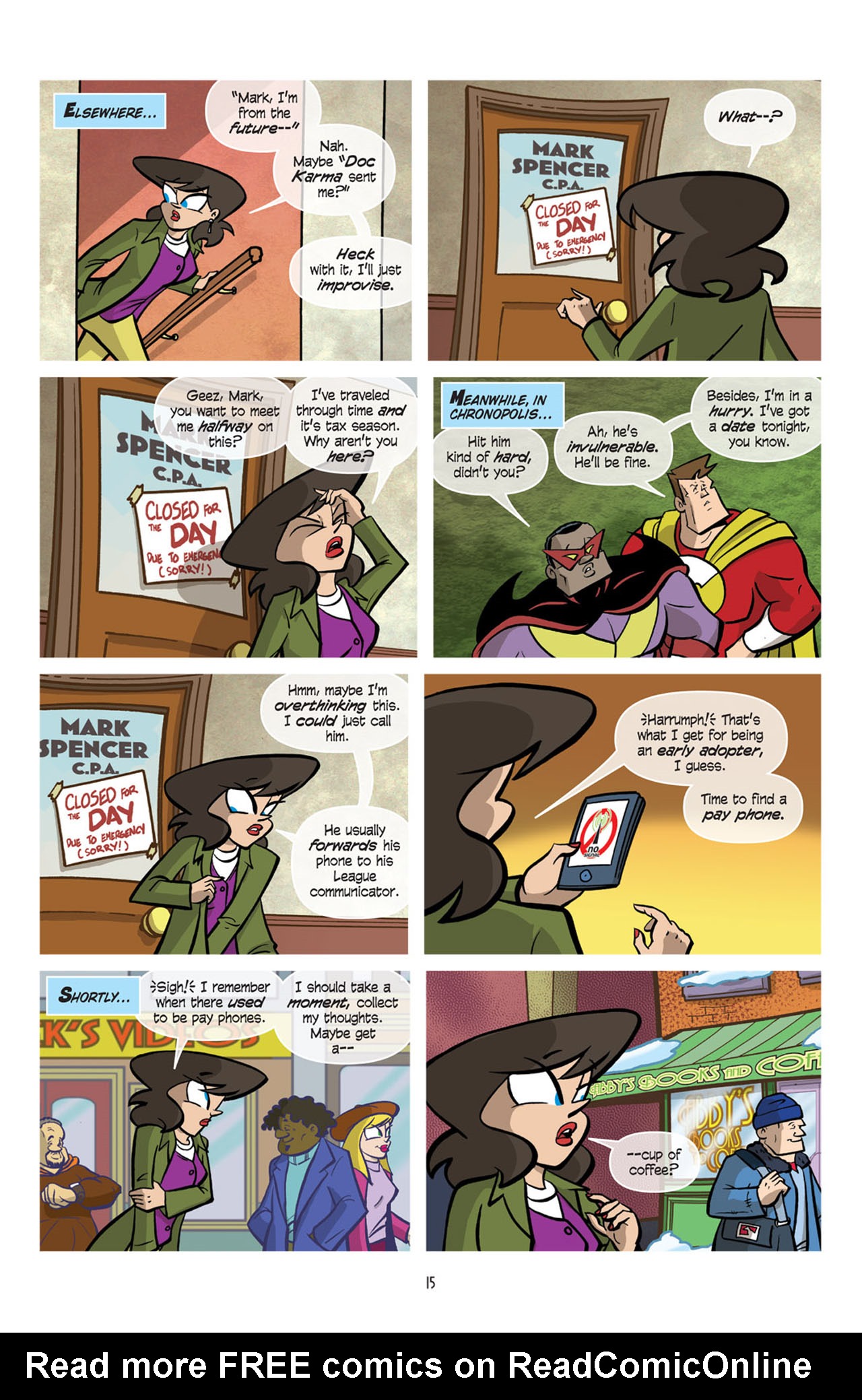 Read online Love and Capes comic -  Issue #12 - 18