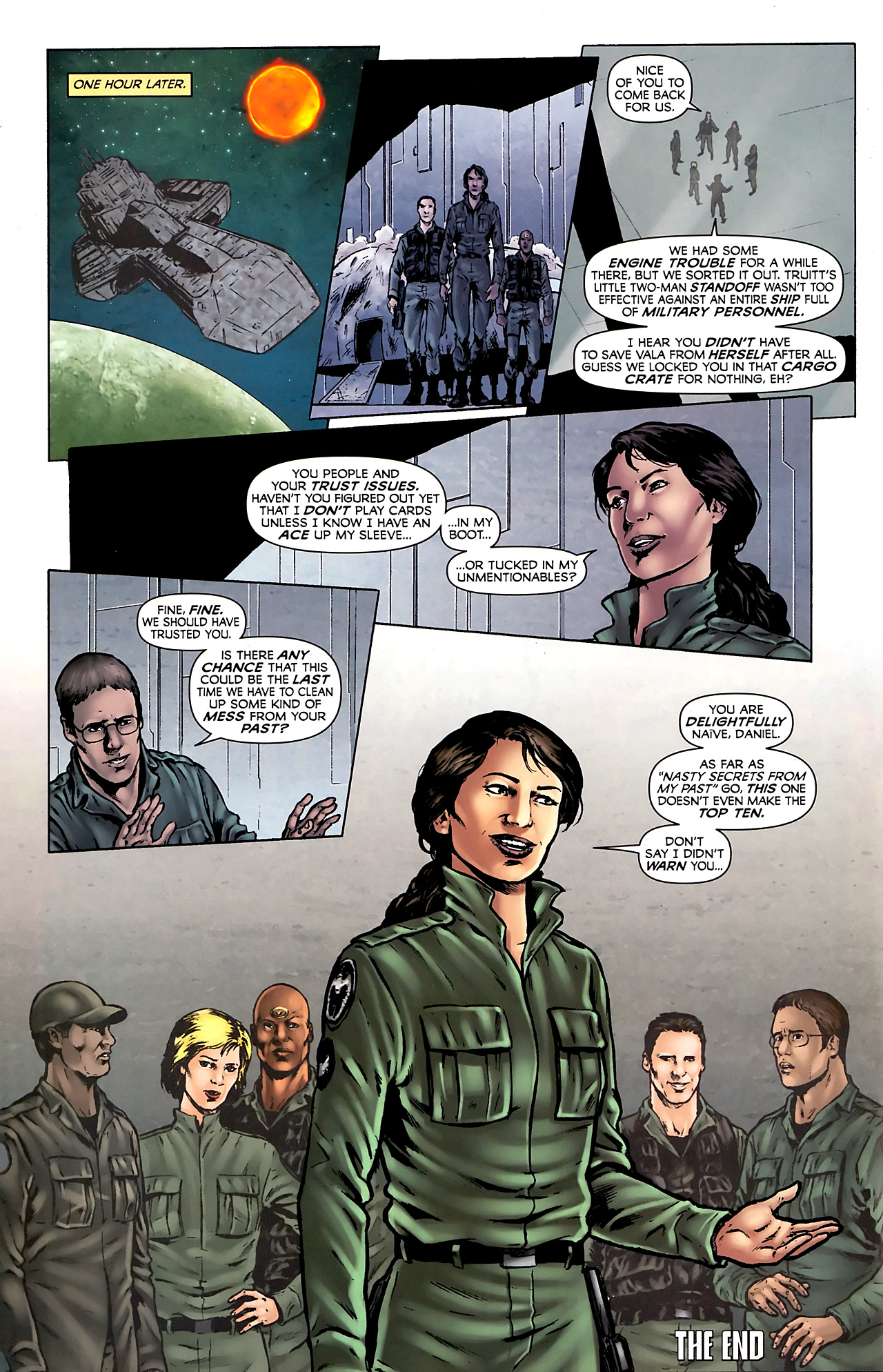 Read online Stargate Vala Mal Doran comic -  Issue #5 - 24