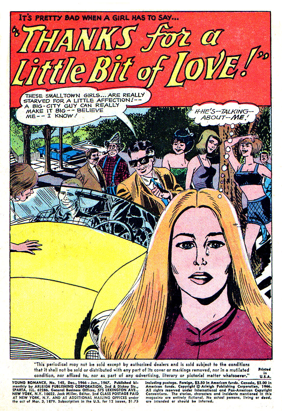Read online Young Romance comic -  Issue #145 - 3