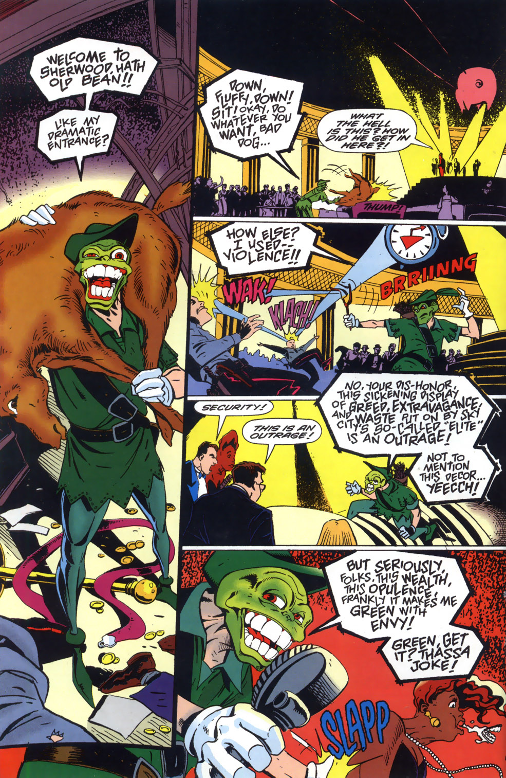 Read online The Mask: The Hunt for Green October comic -  Issue #2 - 13