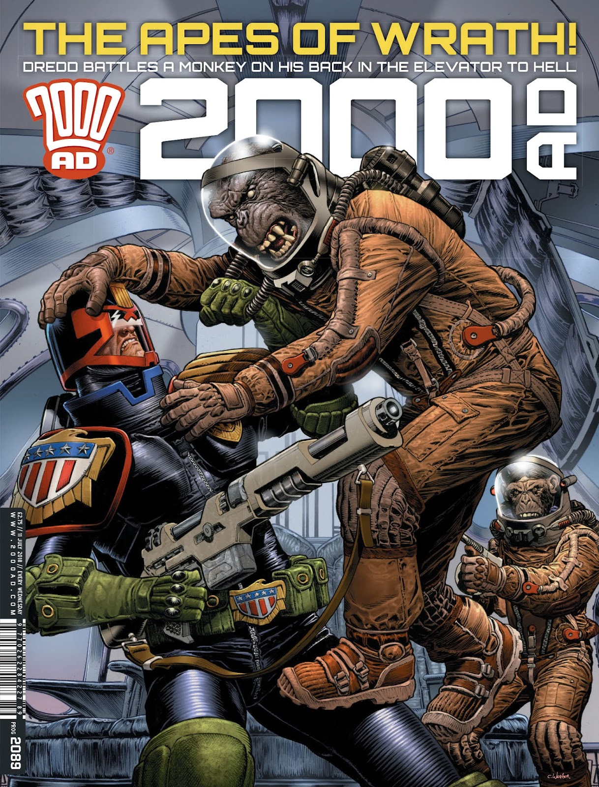 2000 AD issue 2089 - Page 1