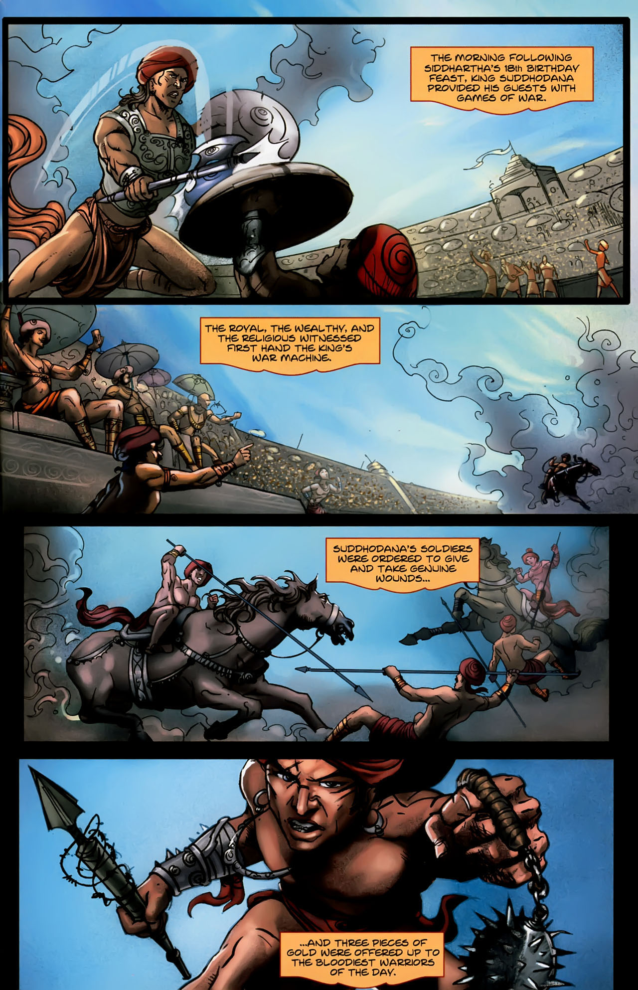 Read online Deepak Chopra's Buddha: A Story of Enlightenment comic -  Issue #3 - 5